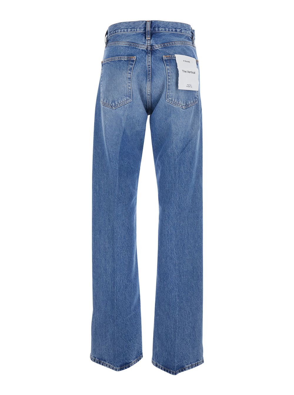 Frame Jeans 'The Vertical' with Five-Pocket Design in Blue Denim for Women Size 31" - 2 Thumbnail