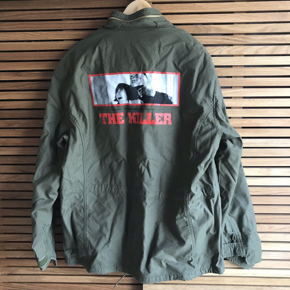 Supreme *IN HAND* SUPREME x THE KILLER M-65 Jacket [OLIVE] | Grailed