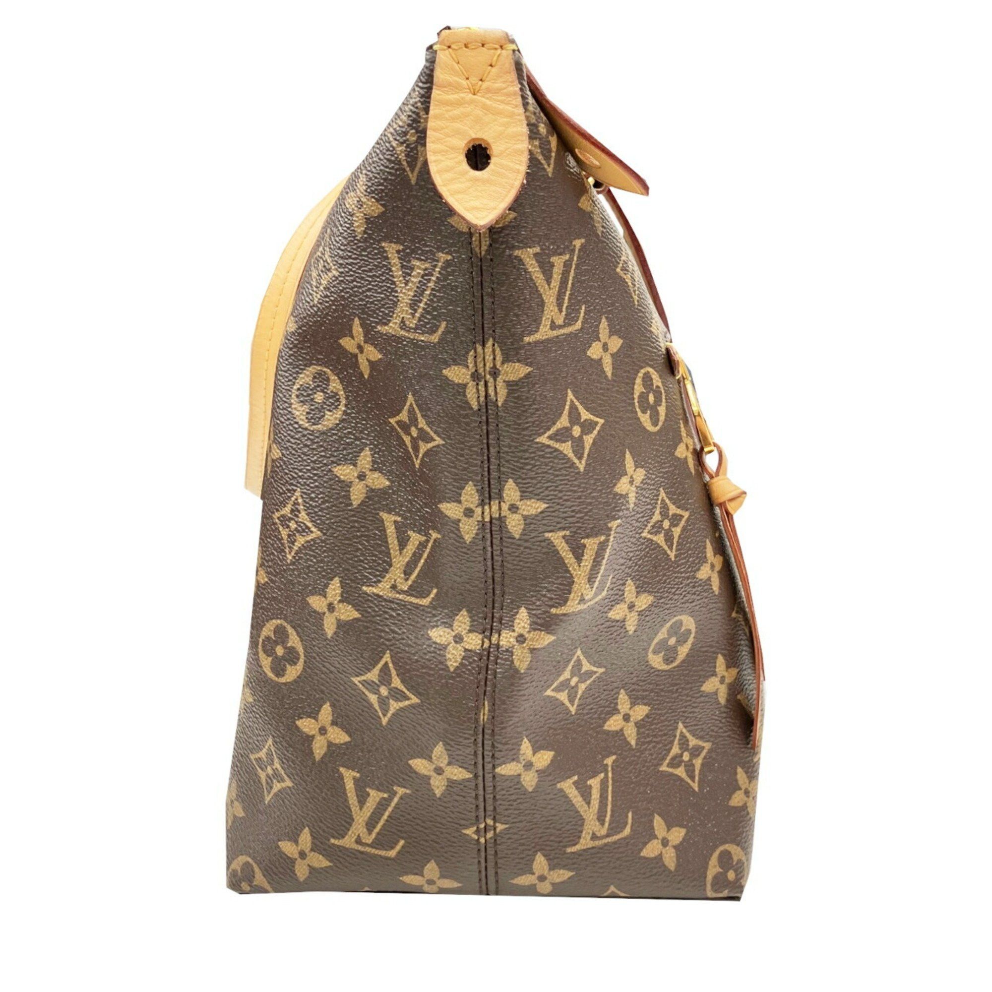 Louis Vuitton LOUIS VUITTON IENA MM M42267 MI0197 Monogram Tote Bag, Handbag, Women's, Brown Size ONE SIZE - 4 Thumbnail