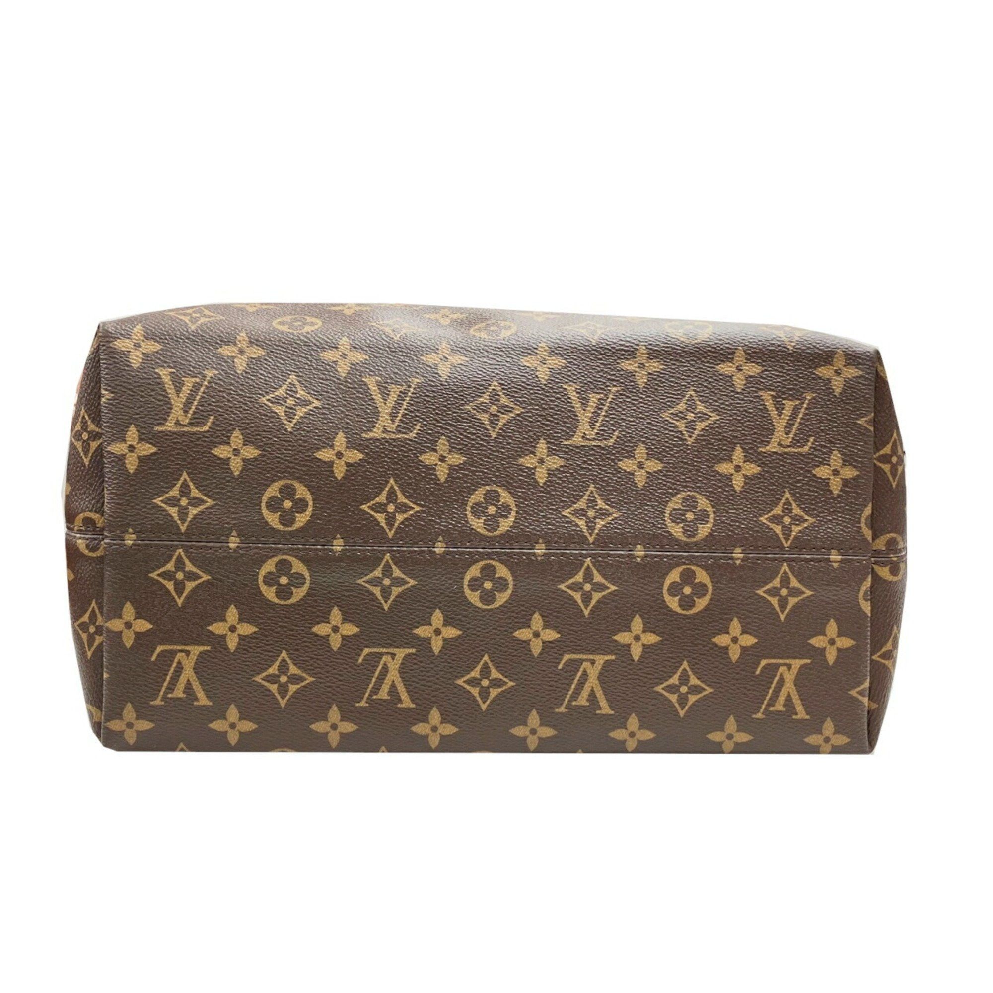 Louis Vuitton LOUIS VUITTON IENA MM M42267 MI0197 Monogram Tote Bag, Handbag, Women's, Brown Size ONE SIZE - 5 Thumbnail