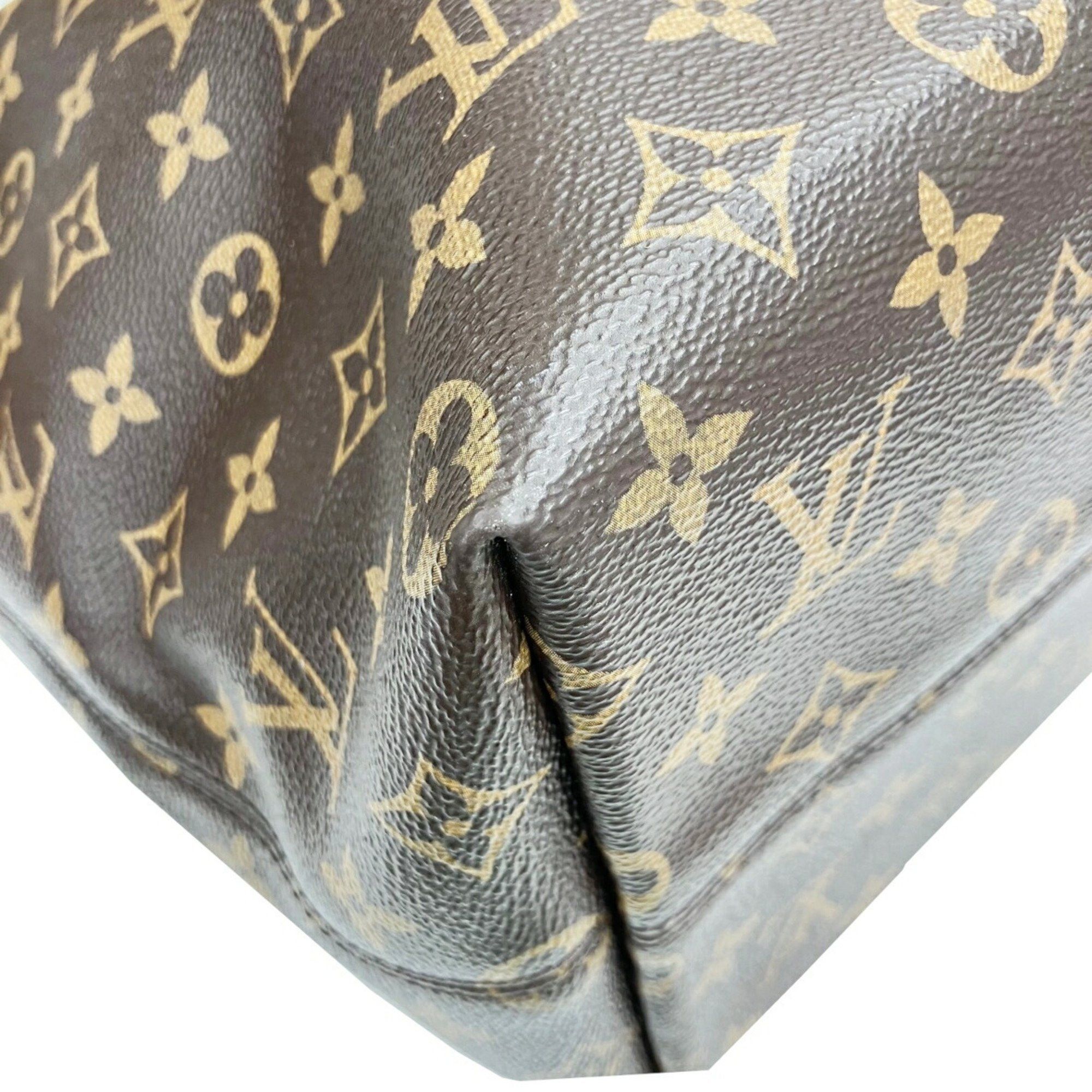 Louis Vuitton LOUIS VUITTON IENA MM M42267 MI0197 Monogram Tote Bag, Handbag, Women's, Brown Size ONE SIZE - 8 Thumbnail
