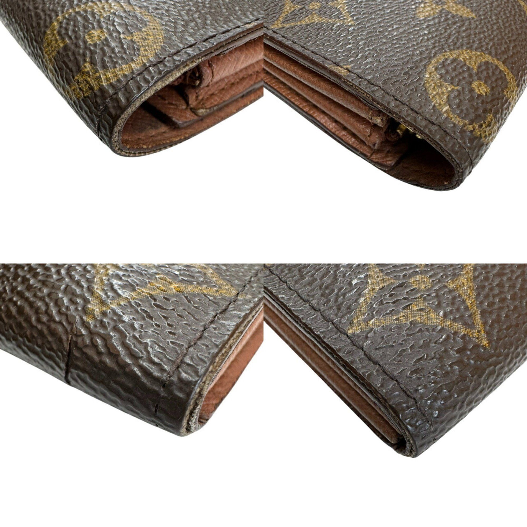Louis Vuitton LOUIS VUITTON Monogram Portefeuille Credit Long Wallet M61723 CA0945 for Men and Women Size ONE SIZE - 5 Thumbnail