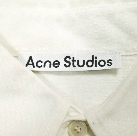 Acne Studios Acne Studios Acne Studios FN-MN-SHIR000446 Cotton Shirt Cotton Tops FN-MN-SHIR000446 DUTY FREE for USA Size ONE SIZE - 8 Thumbnail