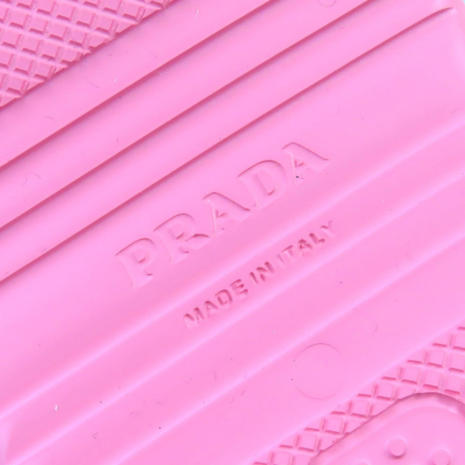 Prada Prada Prada Triangle logo Rubber Mules Plastic Shoes 1S811M DUTY FREE for USA Size ONE SIZE - 11 Thumbnail