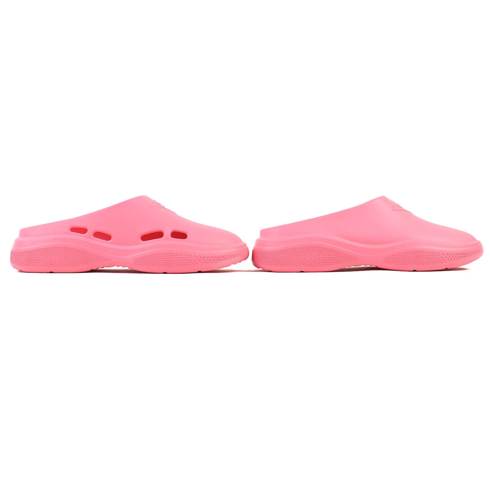 Prada Prada Prada Triangle logo Rubber Mules Plastic Shoes 1S811M DUTY FREE for USA Size ONE SIZE - 4 Thumbnail