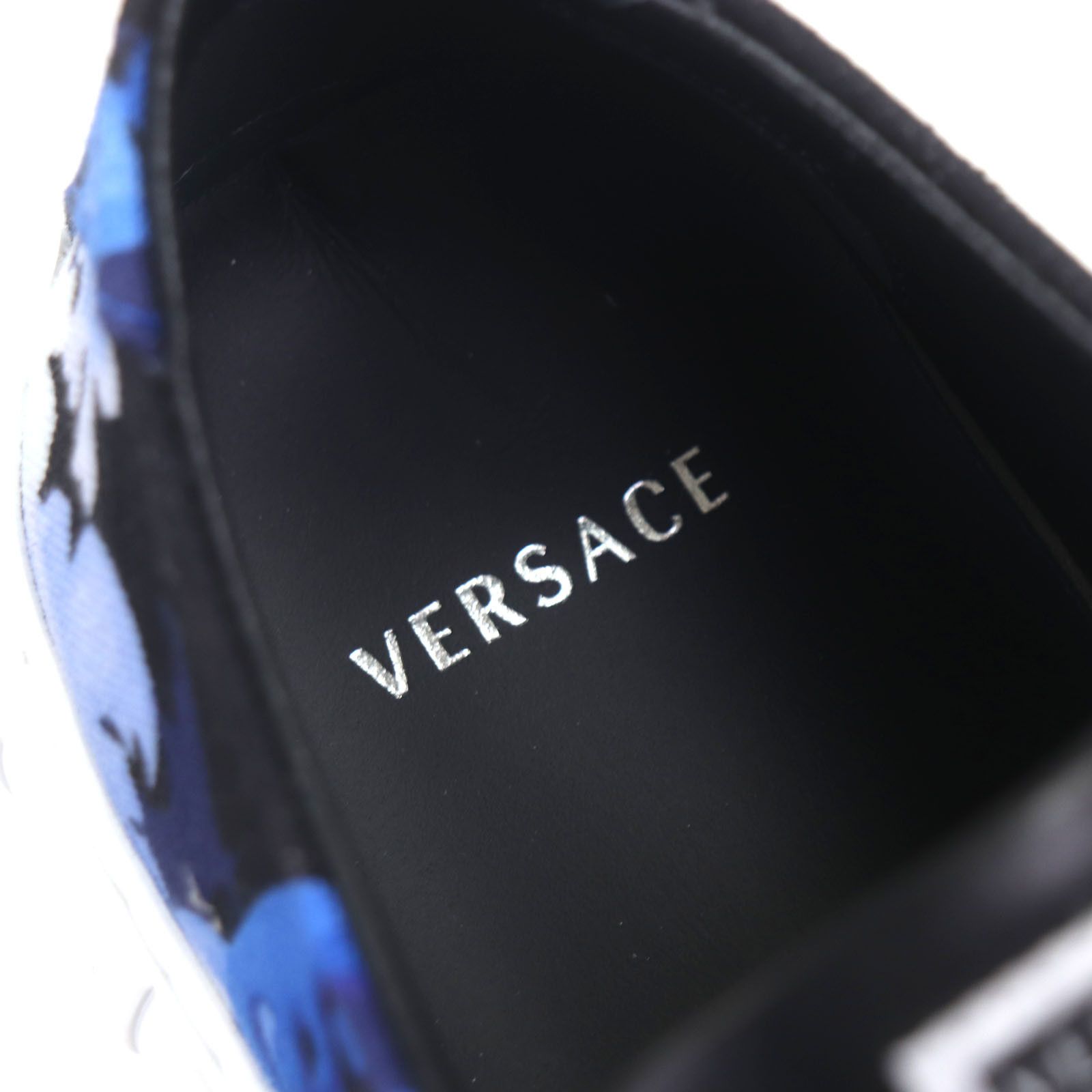 Versace Versace Versace Barocco Greca Canvas Sneakers Canvas Shoes DUTY FREE for USA Size ONE SIZE - 8 Thumbnail