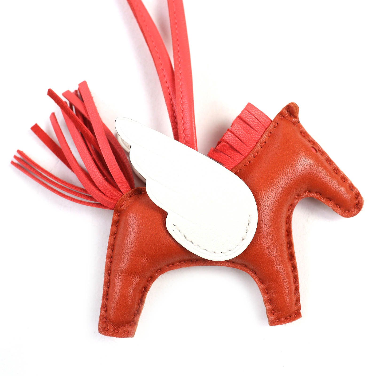 Hermes Hermes Hermes Rodeo Charm Pegasus Bag Charm Leather Charm Stamp U (2022) DUTY FREE for USA Size ONE SIZE - 4 Thumbnail