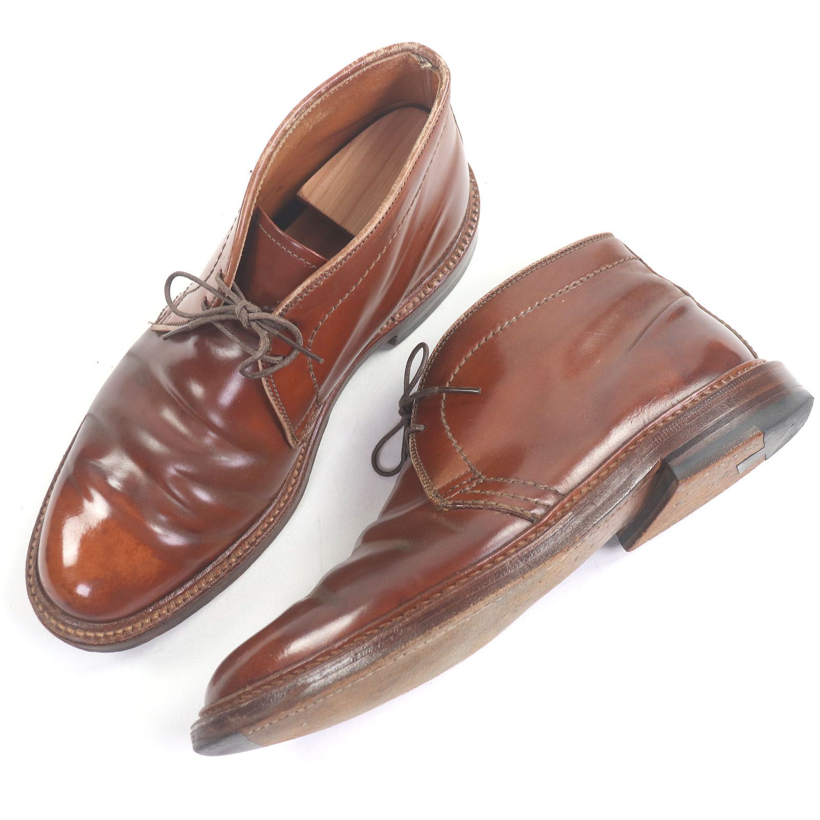 Other Other Alden Chukka Boots Cordovan Leather Boots Leather Shoes 1348 DUTY FREE for USA Size ONE SIZE - 3 Thumbnail