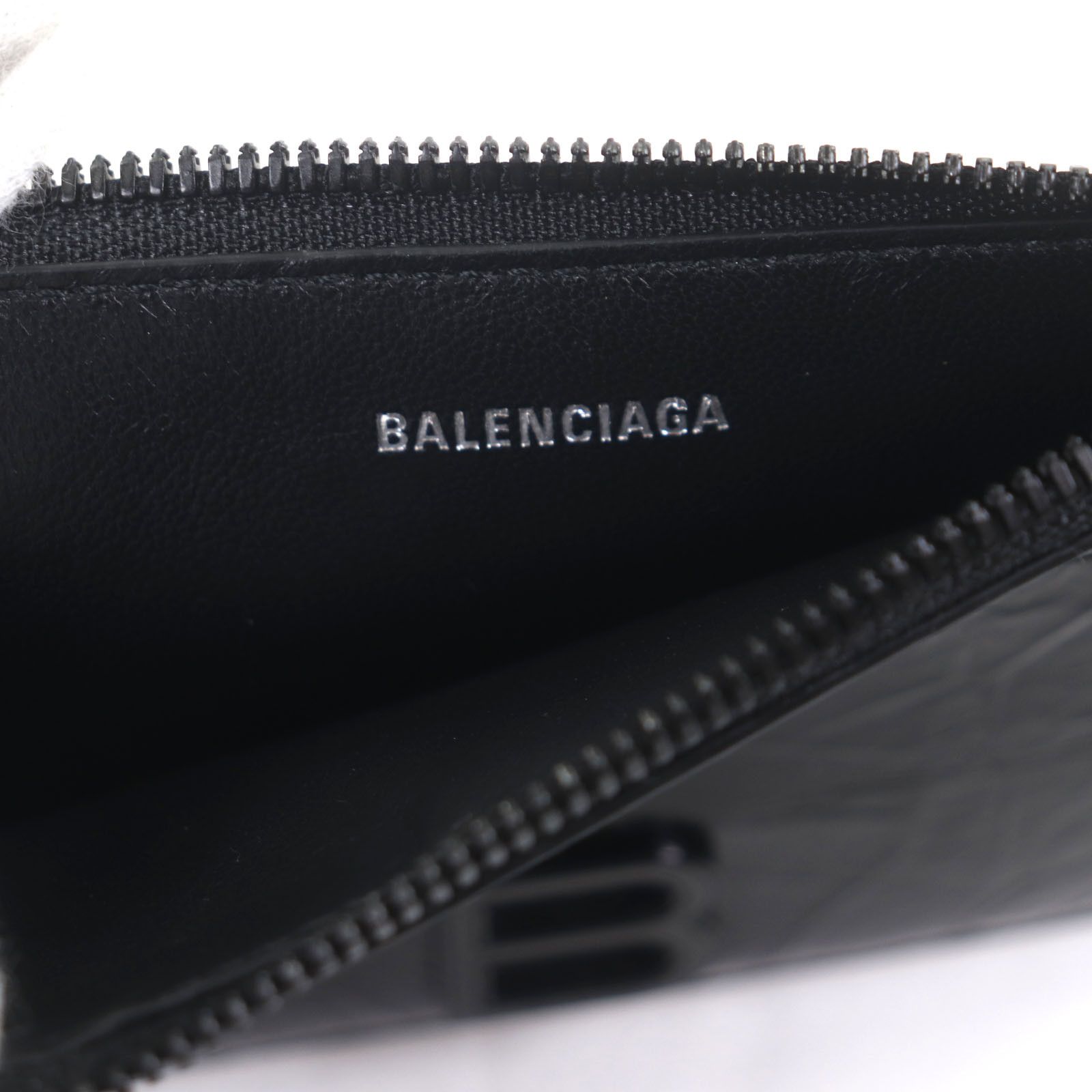 Balenciaga Balenciaga Balenciaga CRUSH Leather Coin Case Leather Coin Case 766465 DUTY FREE for USA Size ONE SIZE - 8 Thumbnail