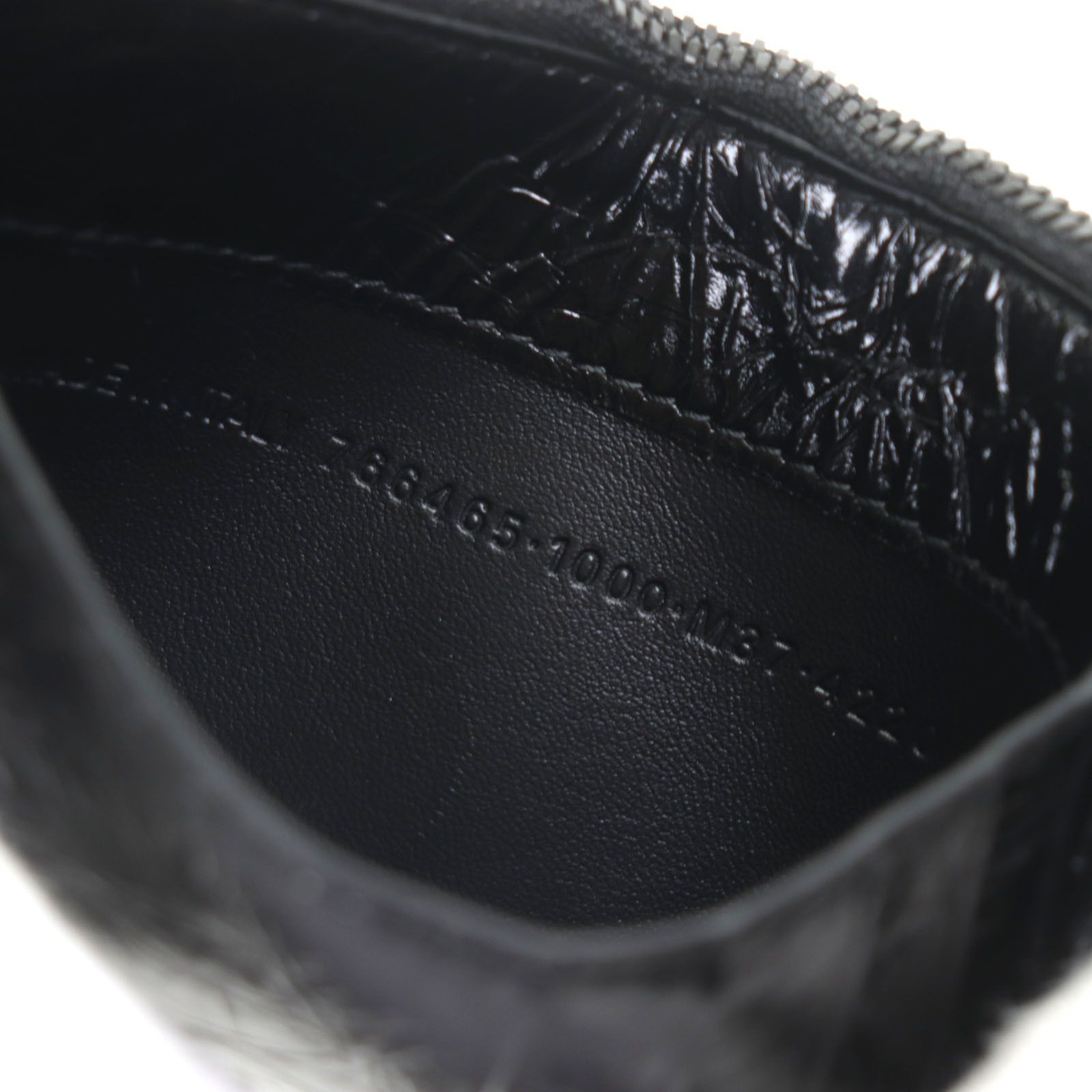 Balenciaga Balenciaga Balenciaga CRUSH Leather Coin Case Leather Coin Case 766465 DUTY FREE for USA Size ONE SIZE - 9 Thumbnail