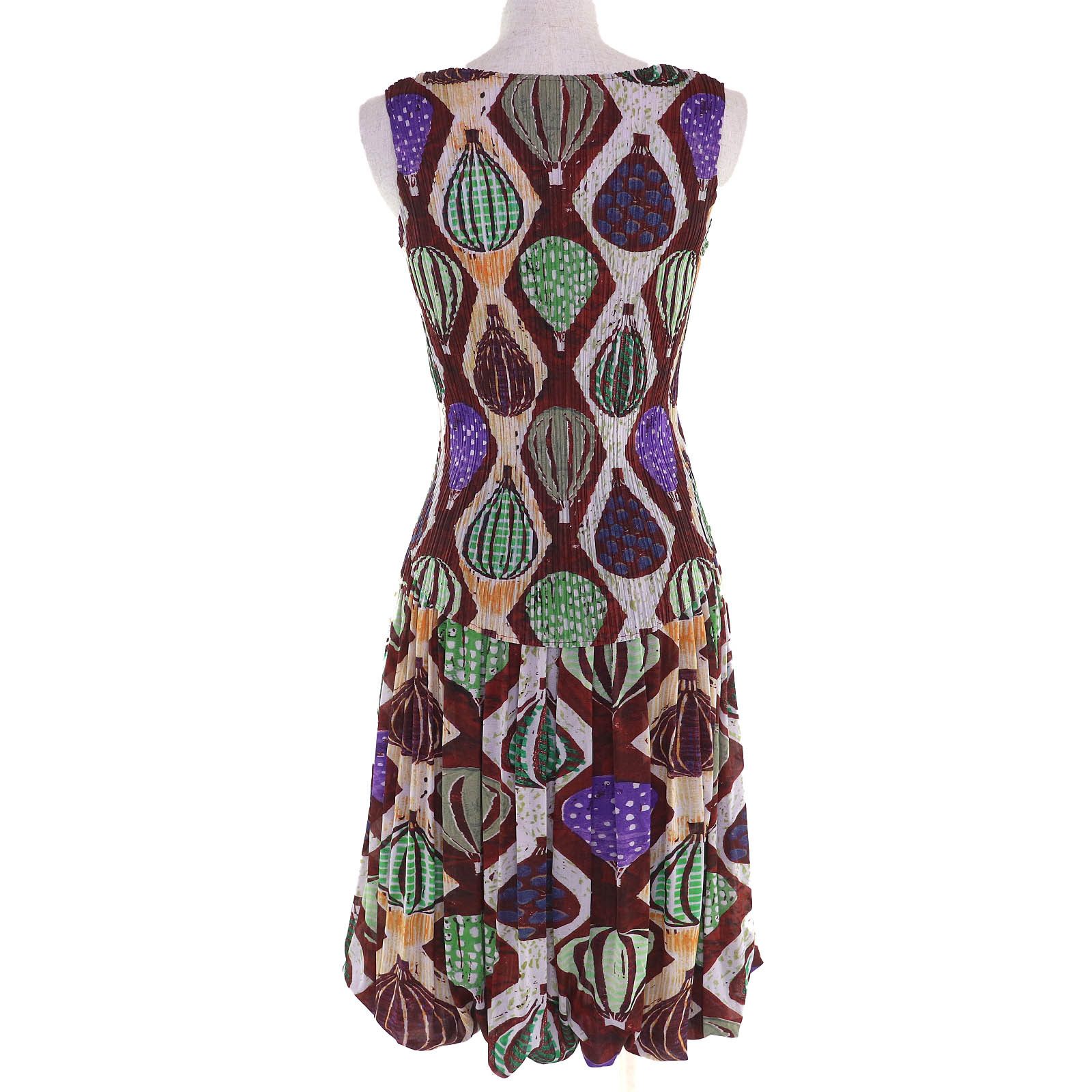 Issey Miyake Issey Miyake PLEATS PLEASE Balloon Top Skirt Set Others Suits PP93-JK626/PP93-JG623 DUTY FREE for USA Size ONE SIZE - 3 Thumbnail