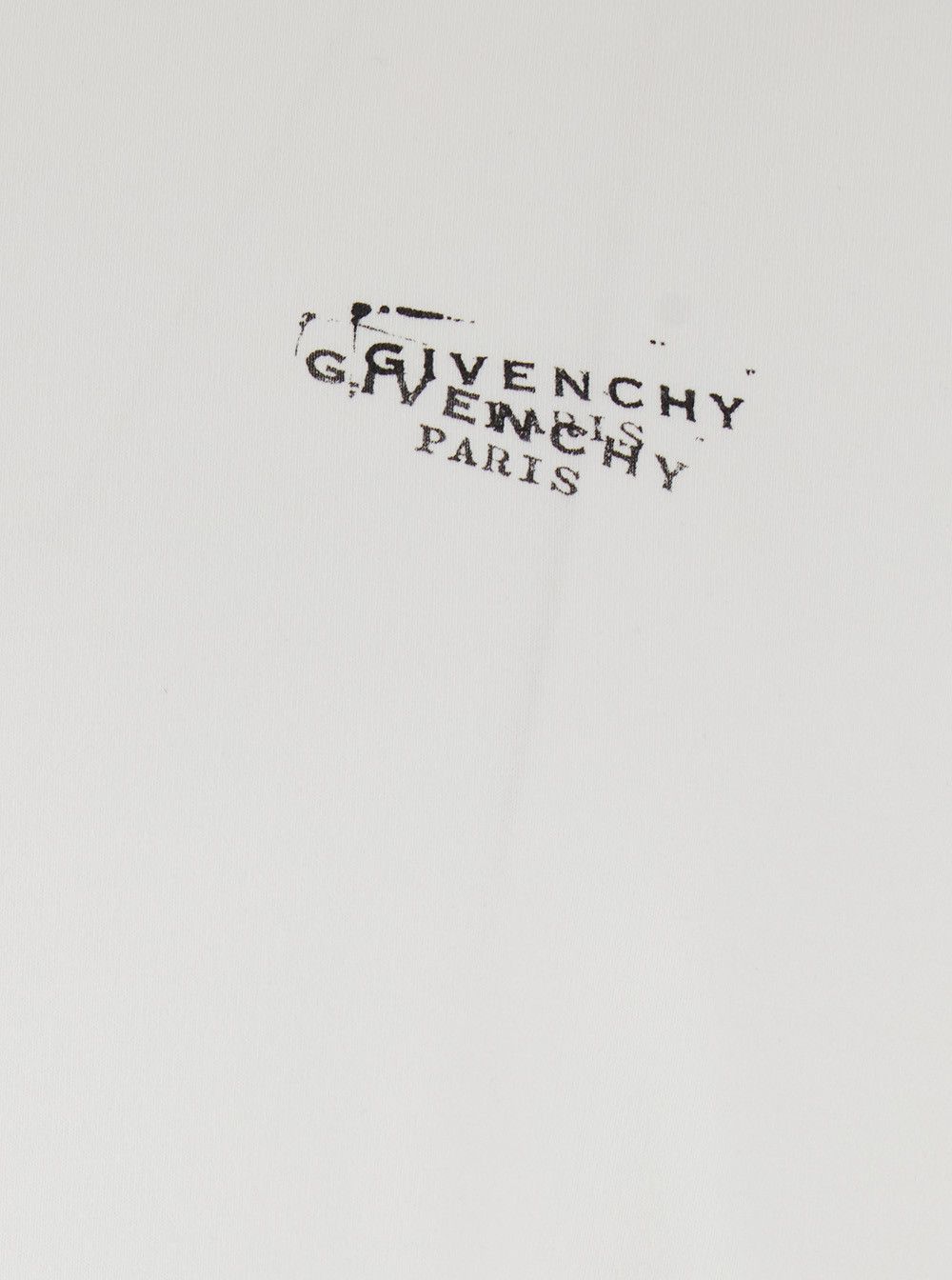 Givenchy White T-Shirt with Logo on Front and Back in Cotton for Men Size US L / EU 52-54 / 3 - 3 Thumbnail
