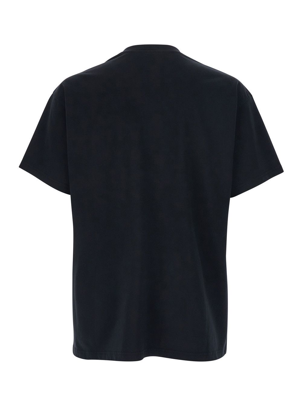 Givenchy Black T-Shirt with Logo Patch on the front In Cotton for Men Size US XL / EU 56 / 4 - 2 Thumbnail