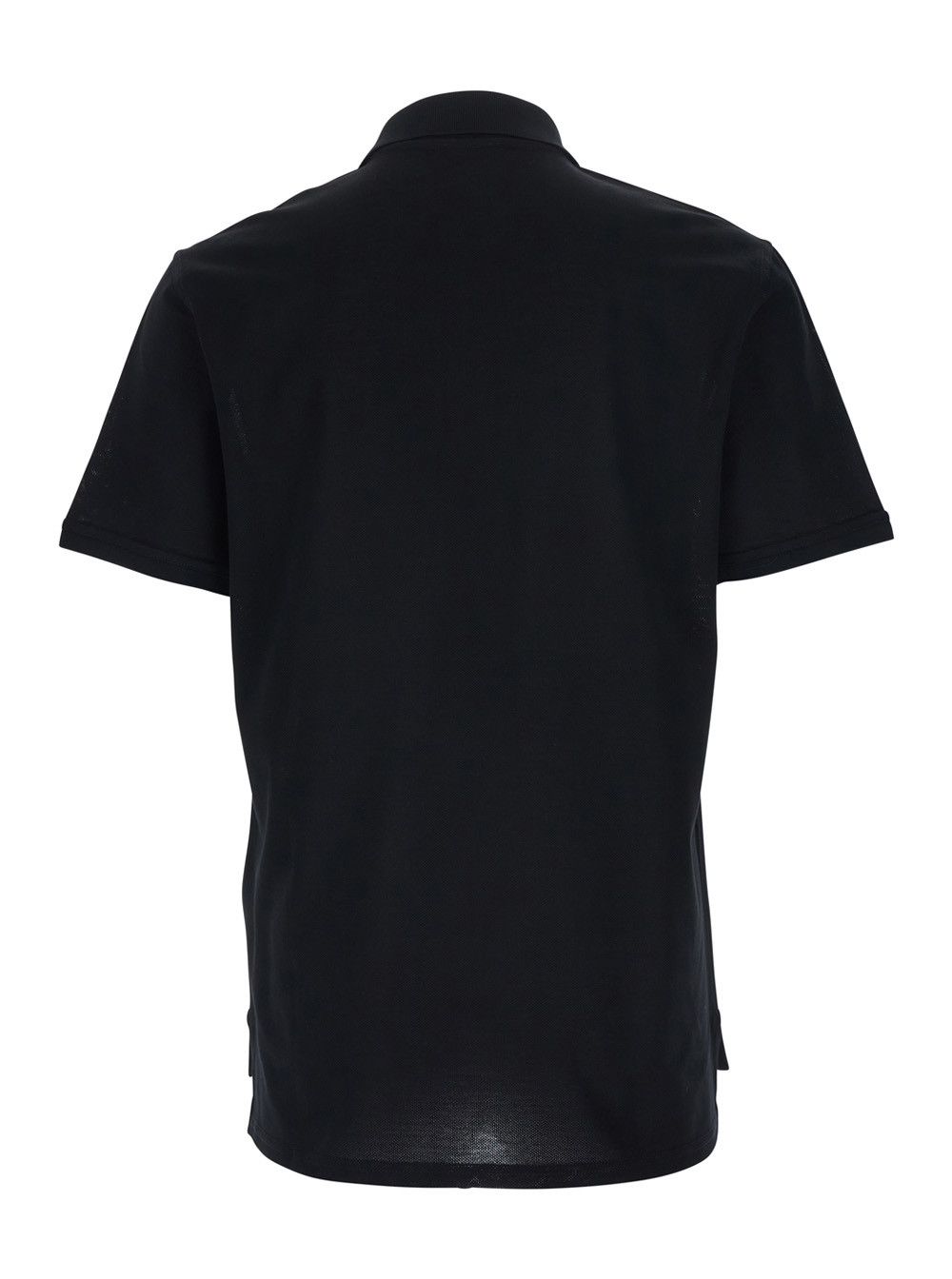 Givenchy Black Polo Shirt with Logo Patch on the front in cotton for Men Size US S / EU 44-46 / 1 - 2 Thumbnail