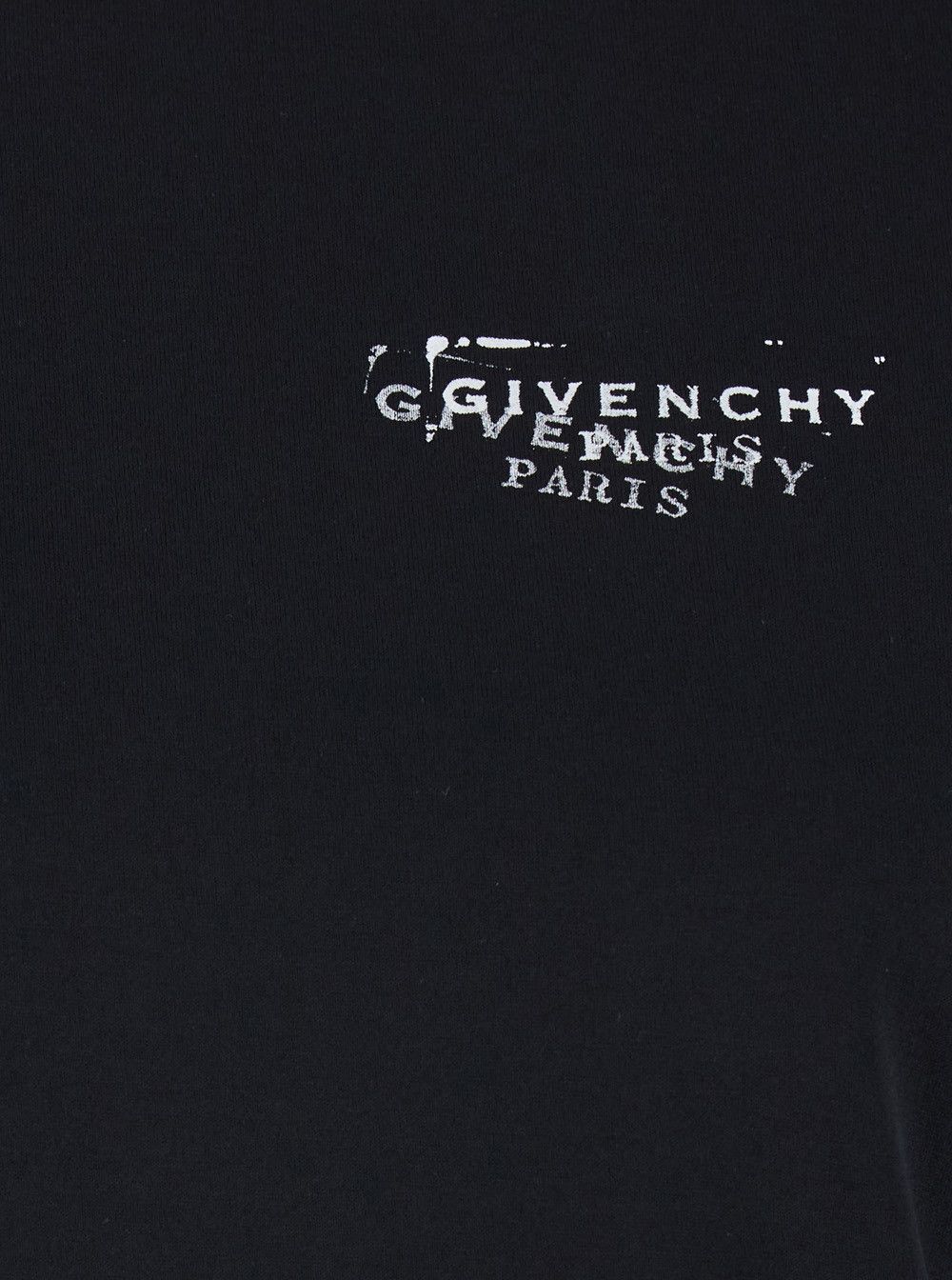 Givenchy Black T-Shirt with Logo on Front and Back for Women Size XS / US 0-2 / IT 36-38 - 3 Thumbnail