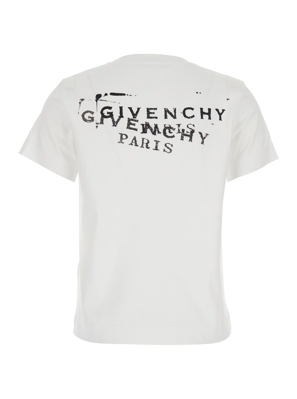 Givenchy White T-Shirt with Logo on Front and Back for Women Size M / US 6-8 / IT 42-44 - 2 Thumbnail