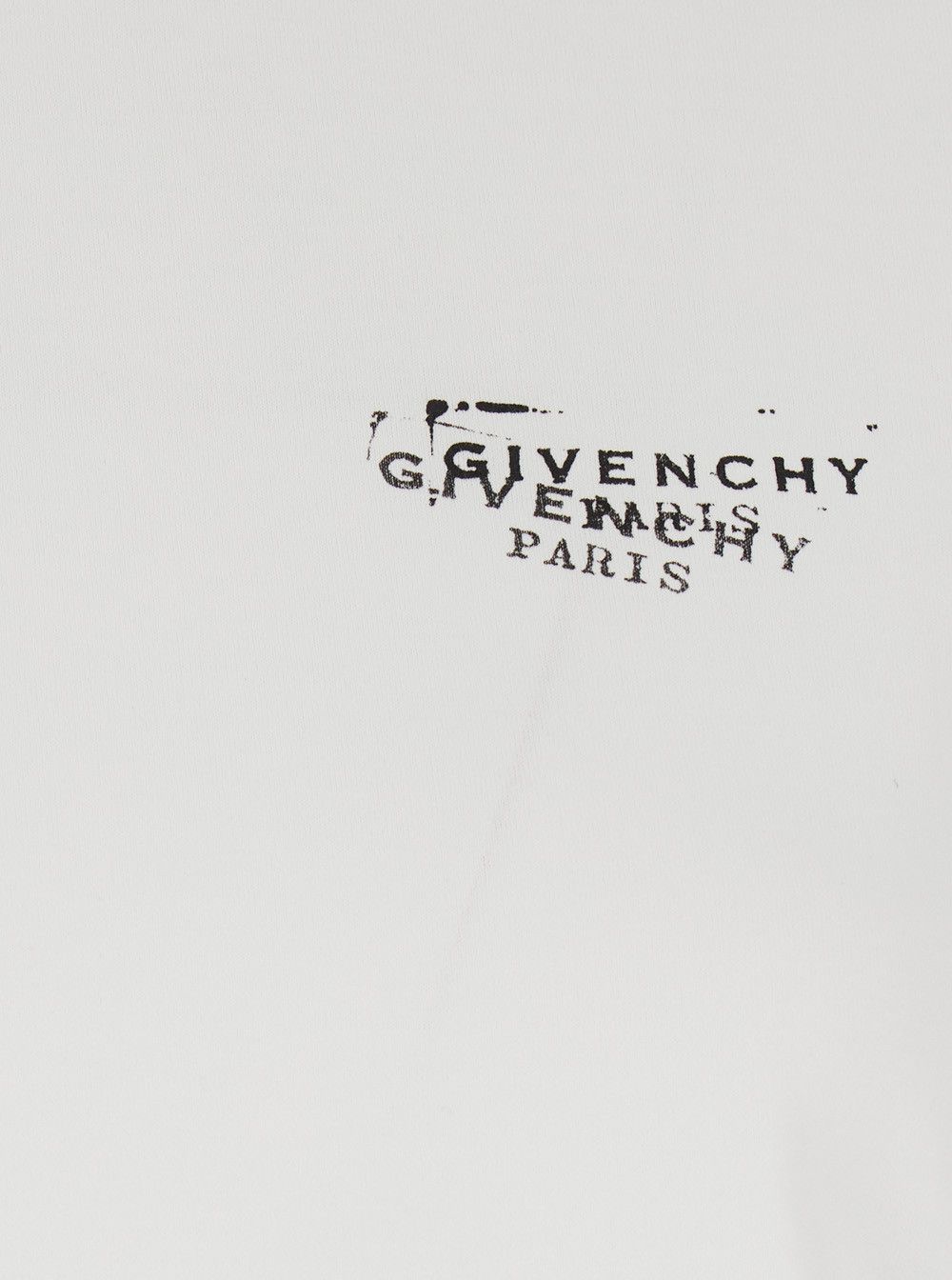 Givenchy White T-Shirt with Logo on Front and Back for Women Size S / US 4 / IT 40 - 3 Thumbnail