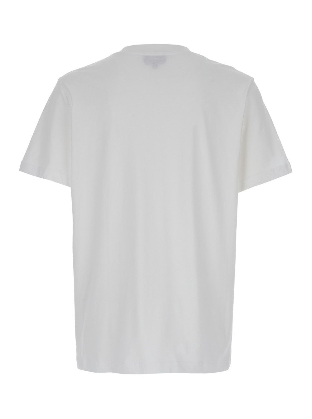 A.P.C. White oversized T-shirt with logo print on the front in cotton woman Size M / US 6-8 / IT 42-44 - 2 Thumbnail