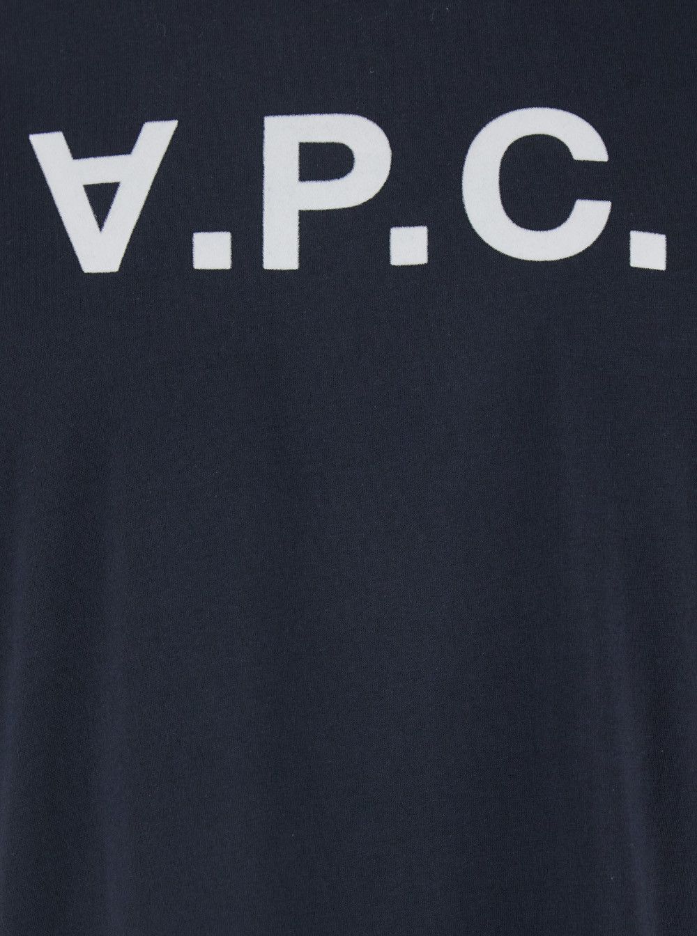 A.P.C. Blue T-Shirt with Logo on the Front in Cotton for Men Size S / US 4 / IT 40 - 3 Thumbnail