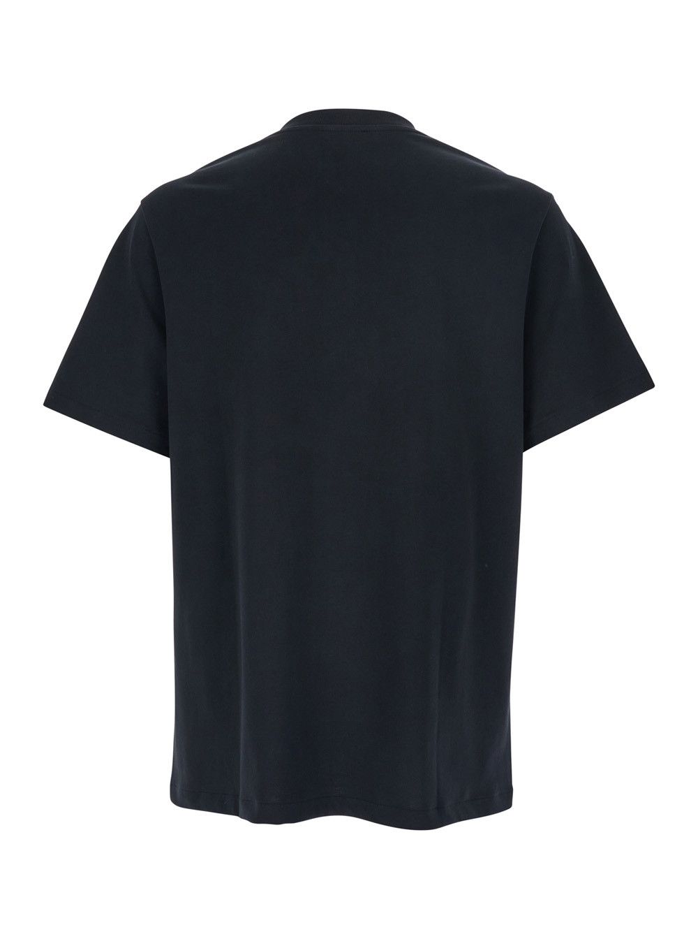 A.P.C. Black T-Shirt with Embroidered Logo on the Front in Women's Cotton Size M / US 6-8 / IT 42-44 - 2 Thumbnail