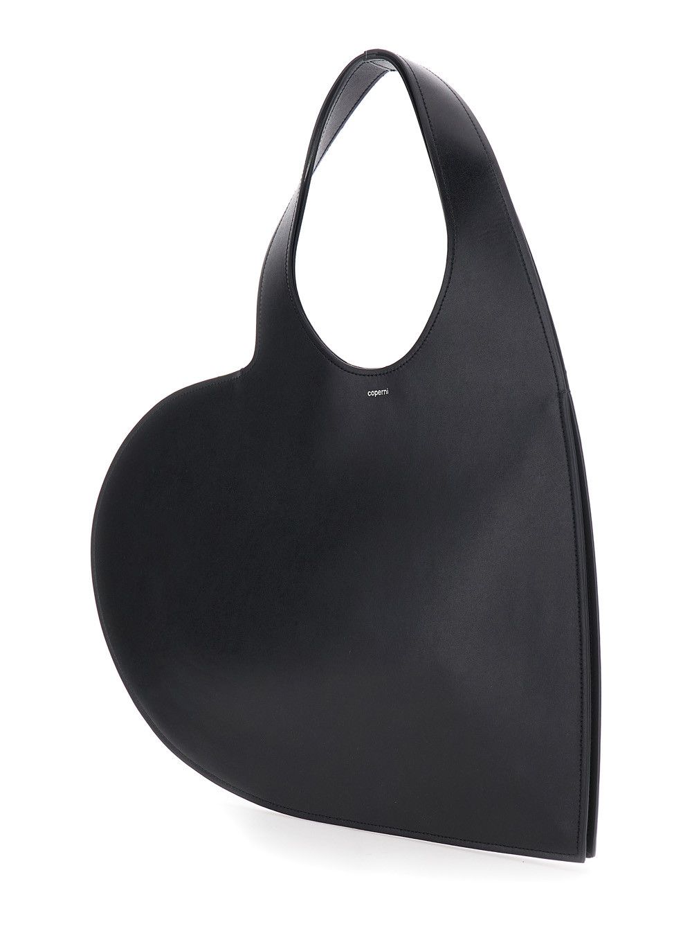 Coperni Shoulder Bag 'Coperni' with Cut-Out Handle and Heart Silhouette in Black Suede for Women Size ONE SIZE - 2 Thumbnail