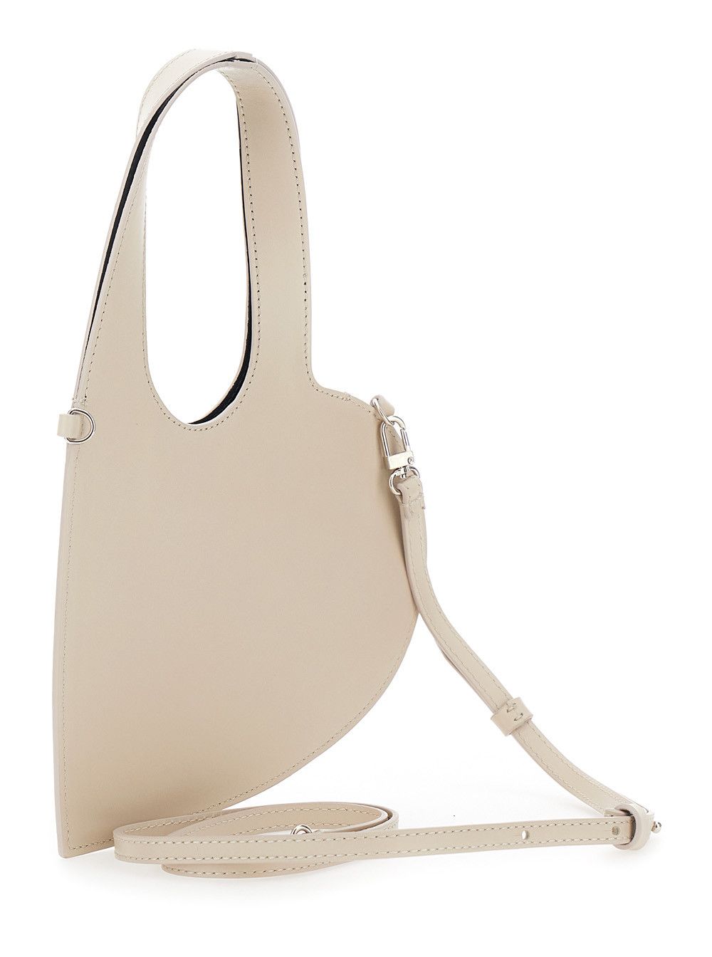 Coperni Baby Heart Shoulder Bag in Heart Shape with Adjustable and Removable Beige Leather Strap for Women Size ONE SIZE - 3 Thumbnail