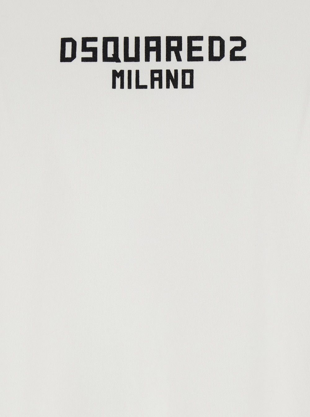 Dsquared2 T-shirt 'DSQUARED2' with Logo Print on the Front in White Cotton for Men Size US L / EU 52-54 / 3 - 3 Thumbnail