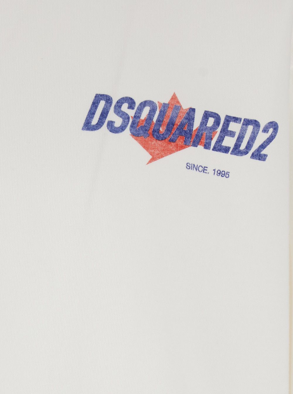 Dsquared2 White Cotton T-Shirt with Printed Logo for Men Size US L / EU 52-54 / 3 - 3 Thumbnail