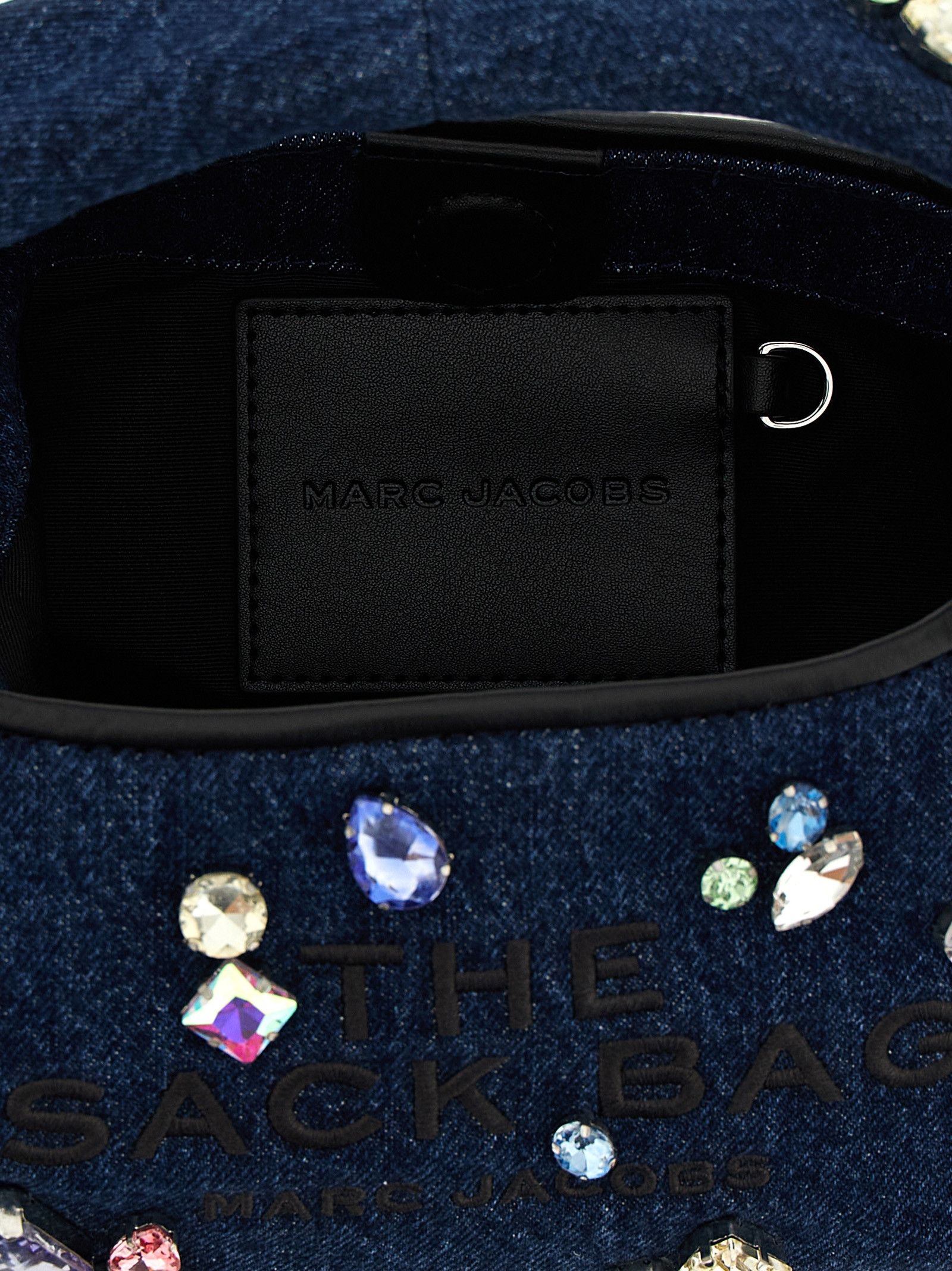 Marc Jacobs 'The Gem Denim Mini Sack' handbag Size ONE SIZE - 4 Thumbnail