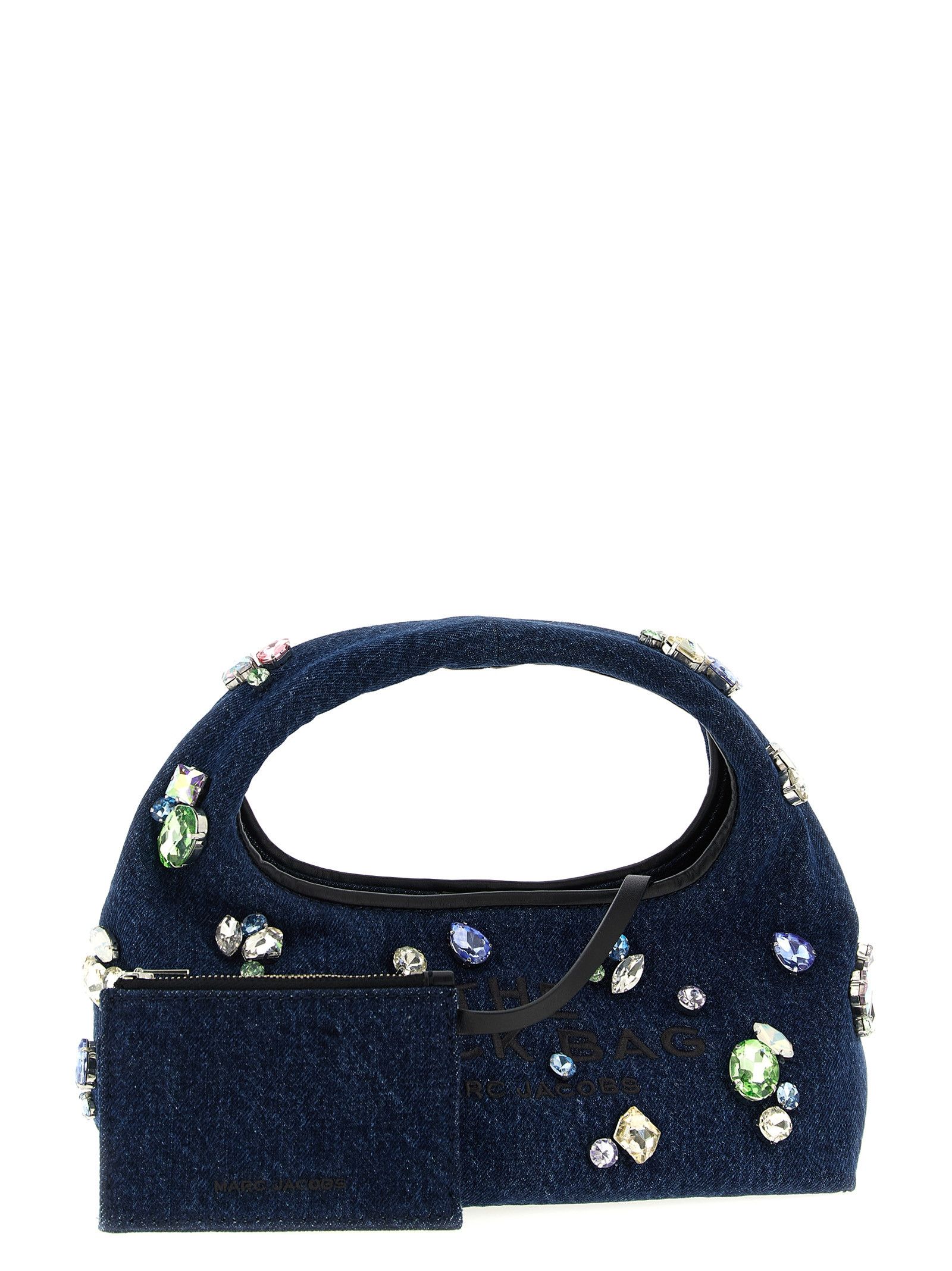 Marc Jacobs 'The Gem Denim Mini Sack' handbag Size ONE SIZE - 3 Thumbnail