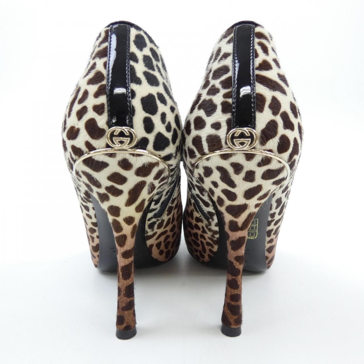 Gucci Gucci Gucci Harako Boots Natural Material Shoes 246768 DUTY FREE for USA Size ONE SIZE - 5 Thumbnail