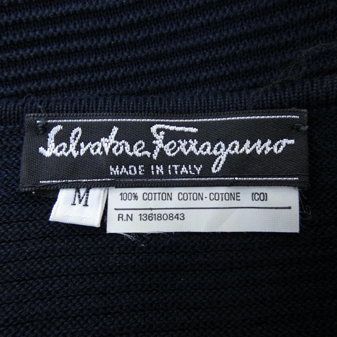 Salvatore Ferragamo Salvatore Ferragamo Salvatore Ferragamo Knitwear Cotton Tops DUTY FREE for USA Size ONE SIZE - 3 Thumbnail