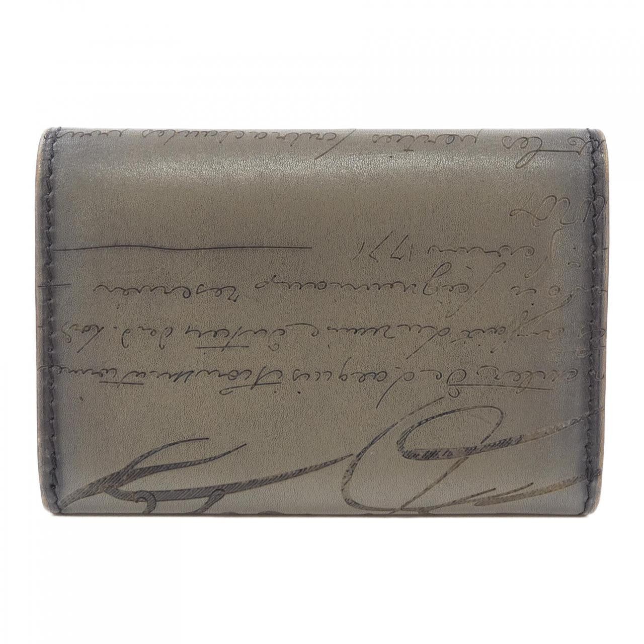 Other Other Berluti Imbuia Scritto Leather Card Case Leather Card Case DUTY FREE for USA Size ONE SIZE - 2 Thumbnail