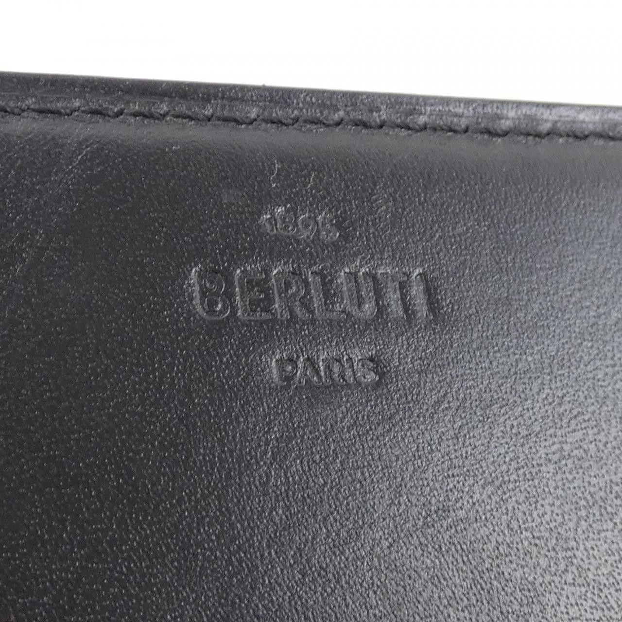 Other Other Berluti Imbuia Scritto Leather Card Case Leather Card Case DUTY FREE for USA Size ONE SIZE - 3 Thumbnail