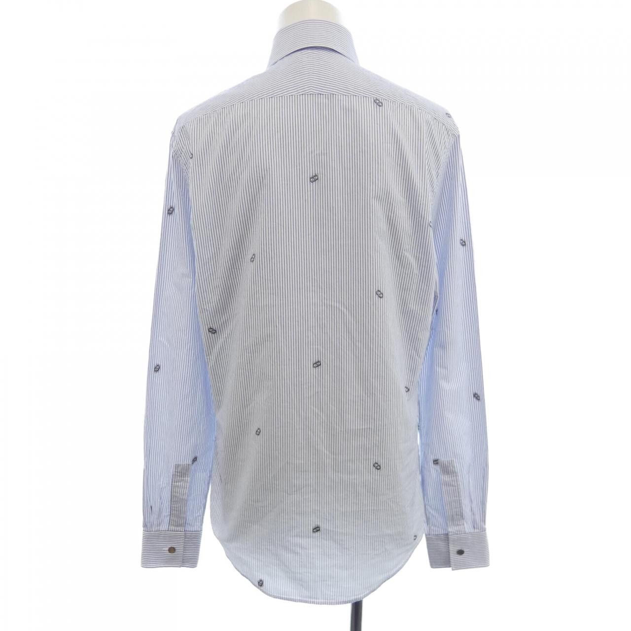 Hermes Hermes Hermes Shirt Cotton Dress Shirt DUTY FREE for USA Size ONE SIZE - 2 Thumbnail