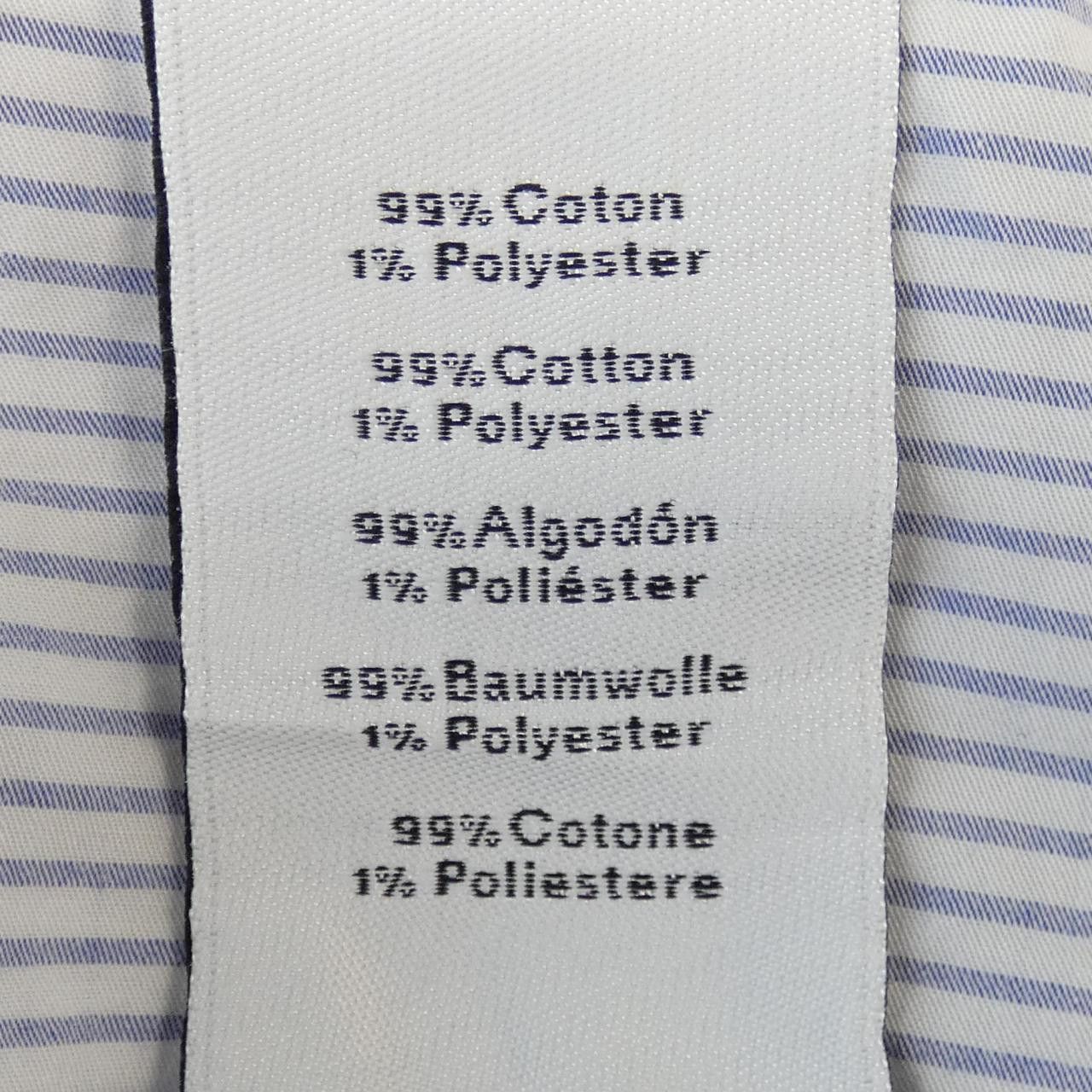 Hermes Hermes Hermes Shirt Cotton Dress Shirt DUTY FREE for USA Size ONE SIZE - 3 Thumbnail
