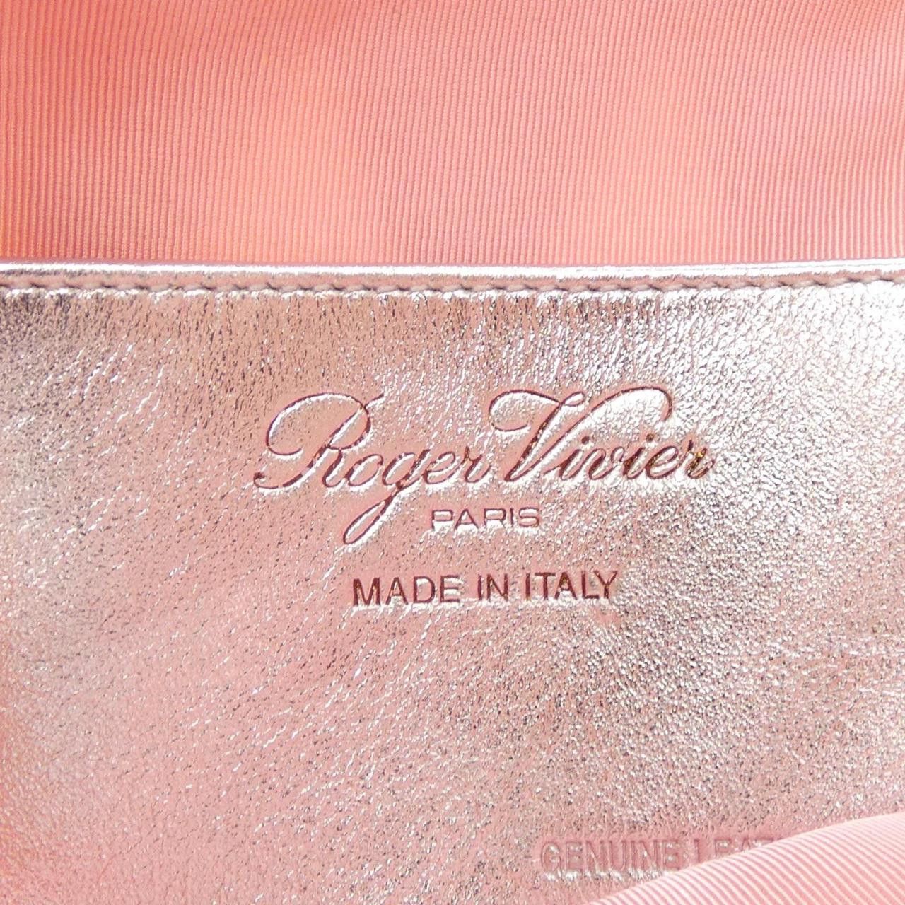 Roger Vivier Roger Vivier Roger Vivier QUEENY Bag Leather Handbag QUEENY DUTY FREE for USA Size ONE SIZE - 5 Thumbnail