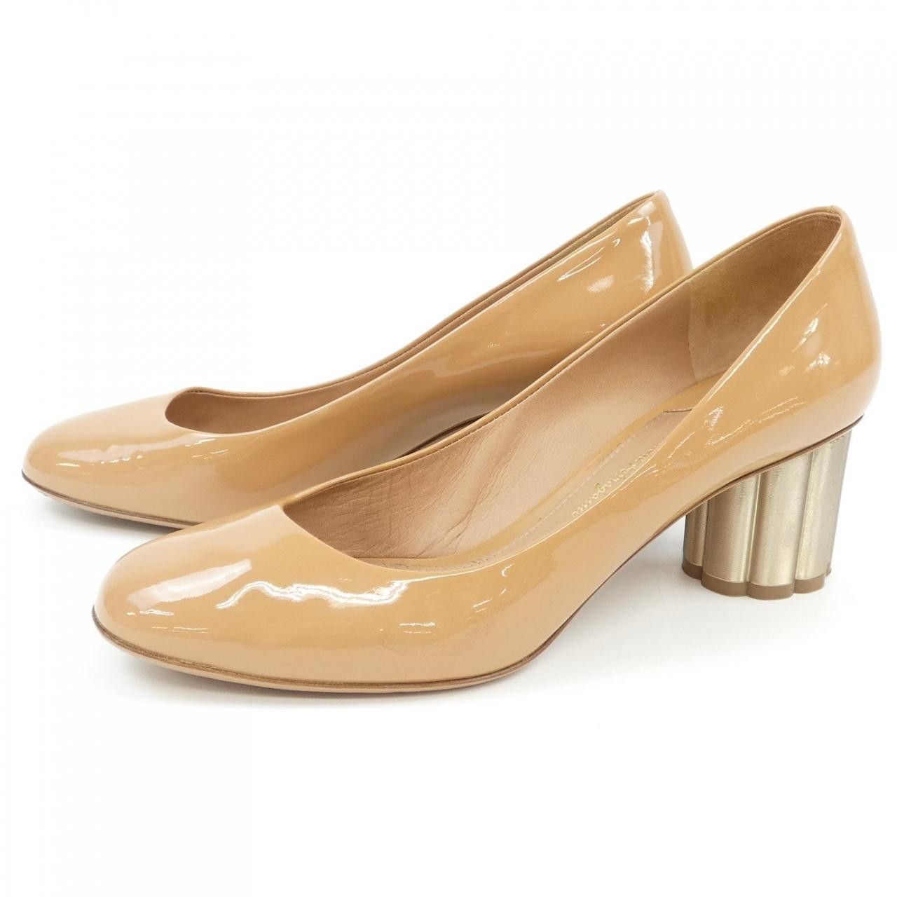 Salvatore Ferragamo Salvatore Ferragamo Salvatore Ferragamo Pumps Leather Shoes DUTY FREE for USA Size ONE SIZE - 3 Thumbnail