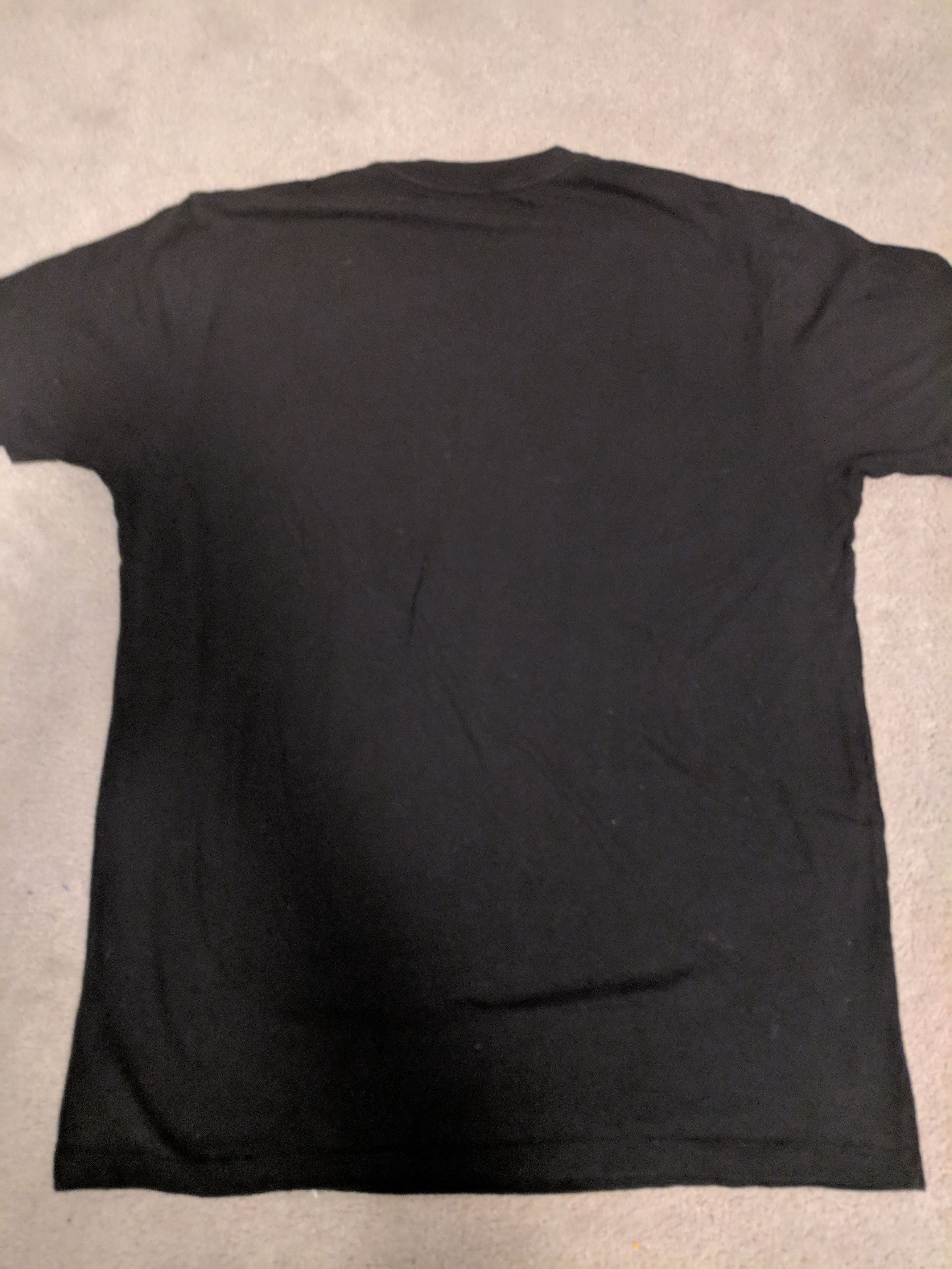 Gap Black V-Neck T-Shirt Size US M / EU 48-50 / 2 - 2 Thumbnail