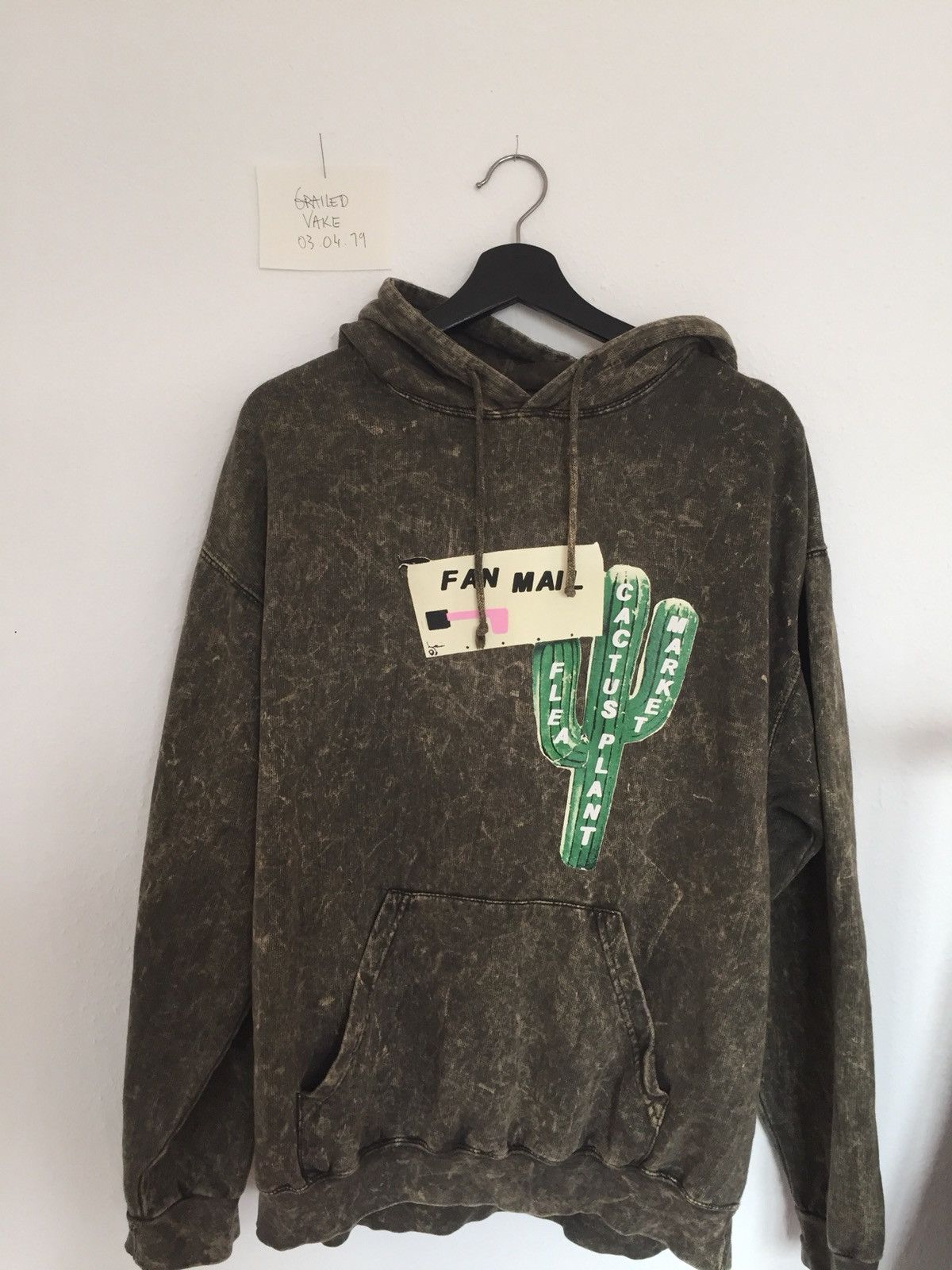 Cactus Plant Flea Market CPFM Fan Mail Hoodie Size Large Grailed