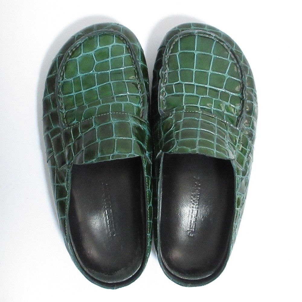 Other Other Pierre Hardy Croco Embossed Loafer Sandals Leather Shoes DUTY FREE for USA Size ONE SIZE - 4 Thumbnail