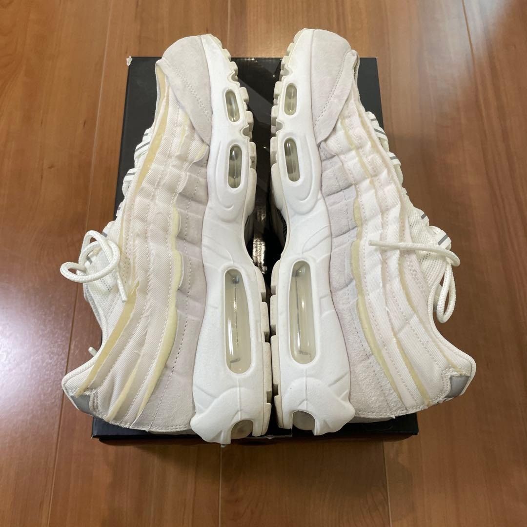 COMME des GARCONS HOMME PLUS AIR MAX95 White 28cm