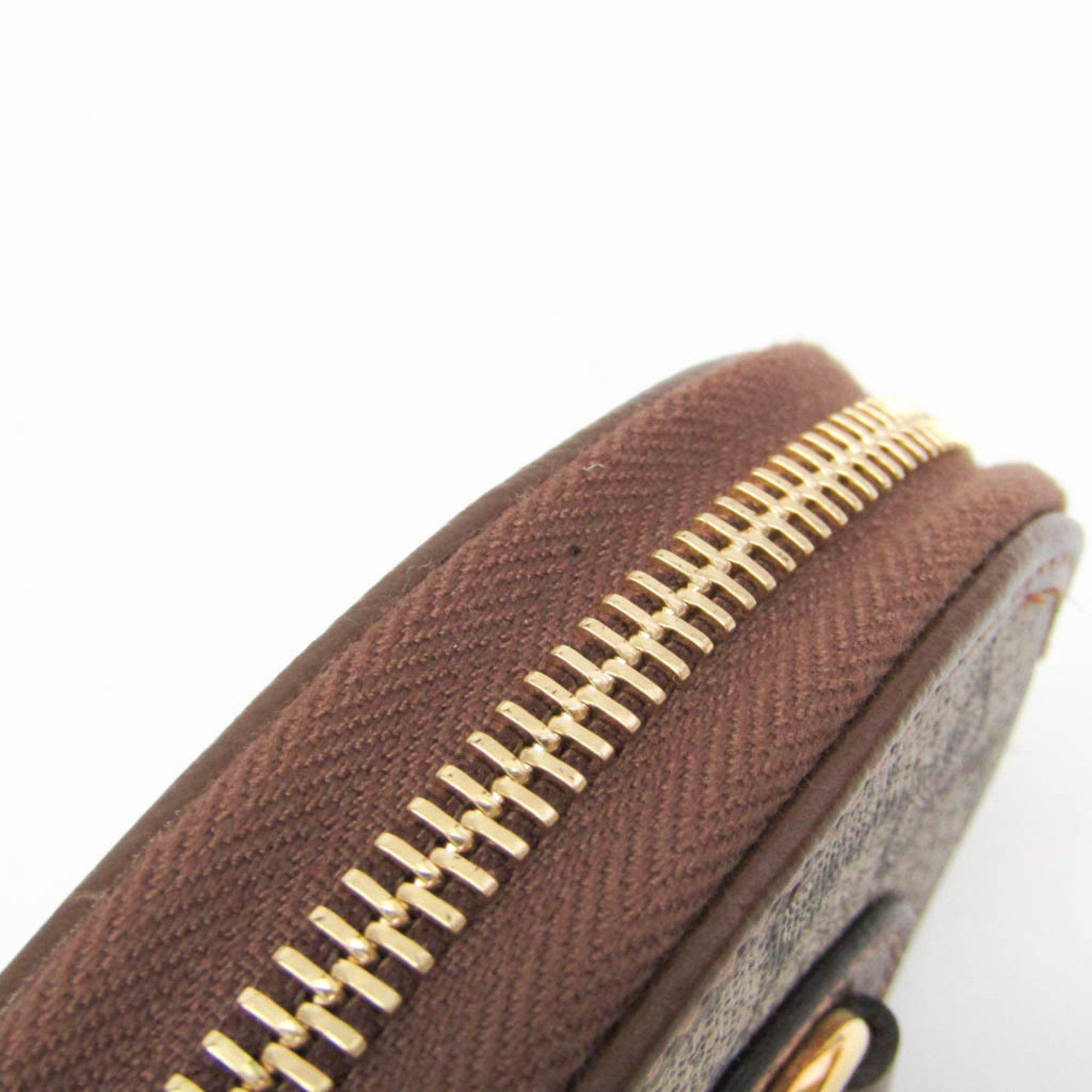 Gucci Gucci GG Supreme Horsebit 1955 622040 Women's Leather,PVC Coin Purse/coin Case Beige,Brown Size ONE SIZE - 7 Thumbnail