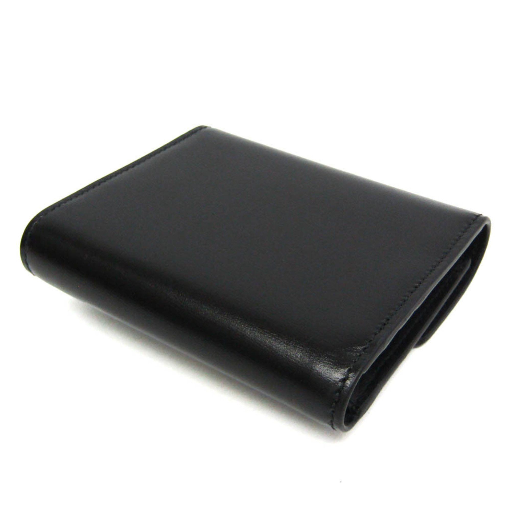 Salvatore Ferragamo Salvatore Ferragamo JL-22 0696 Women,Men Leather Wallet (tri-fold) Black Size ONE SIZE - 3 Thumbnail