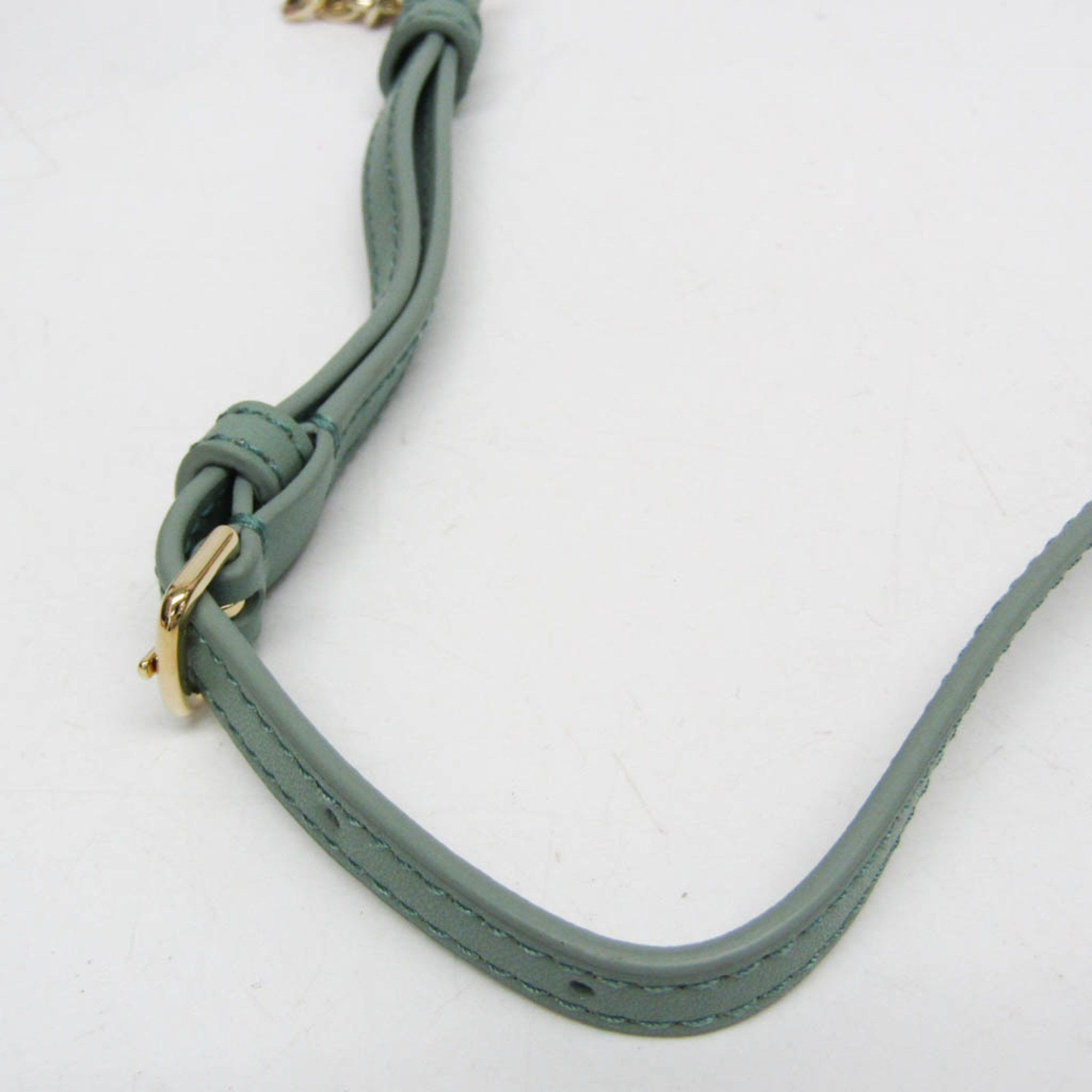 Bally Bally LHOREN.O Women's Leather Pouch,Shoulder Bag Green Size ONE SIZE - 11 Thumbnail