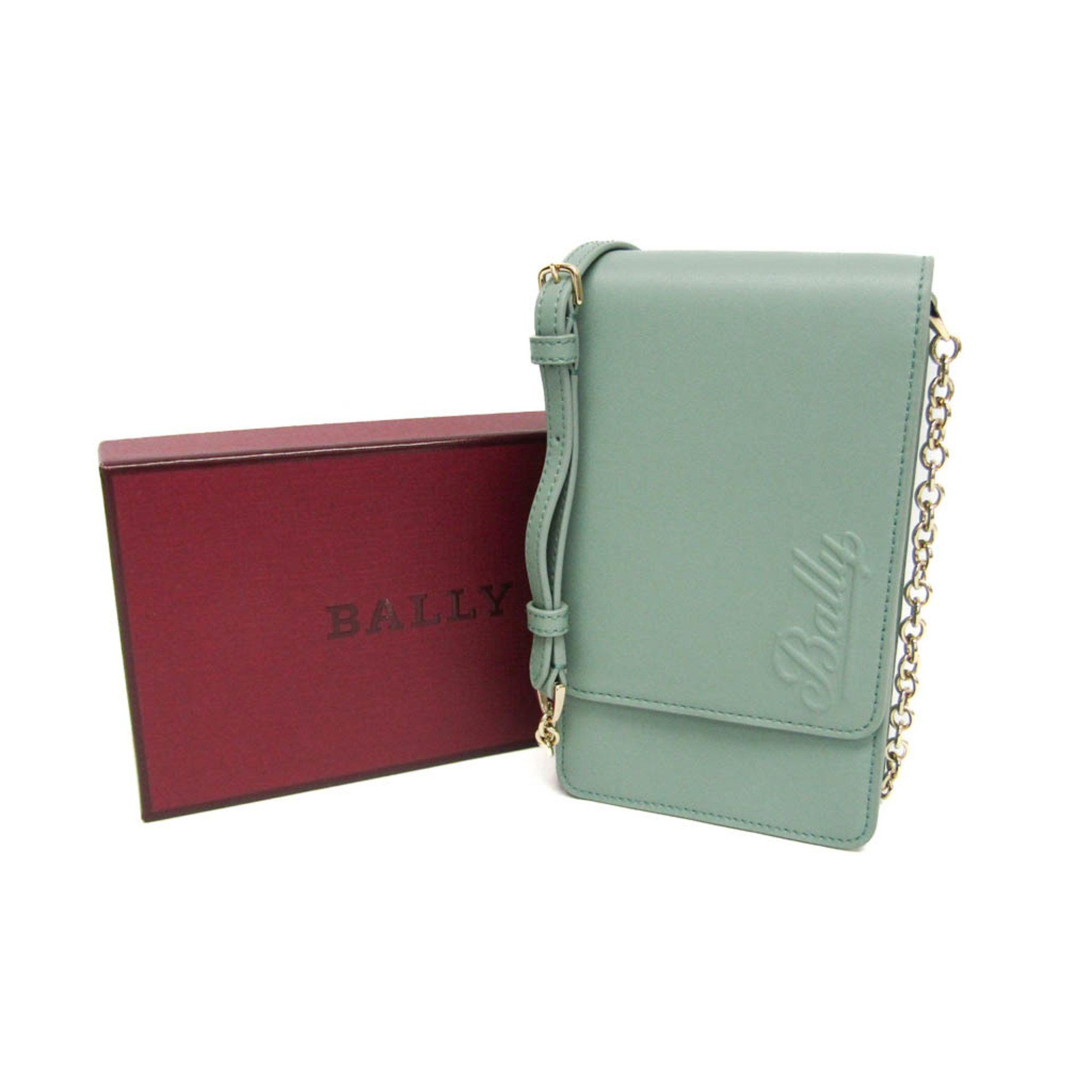Bally Bally LHOREN.O Women's Leather Pouch,Shoulder Bag Green Size ONE SIZE - 2 Thumbnail