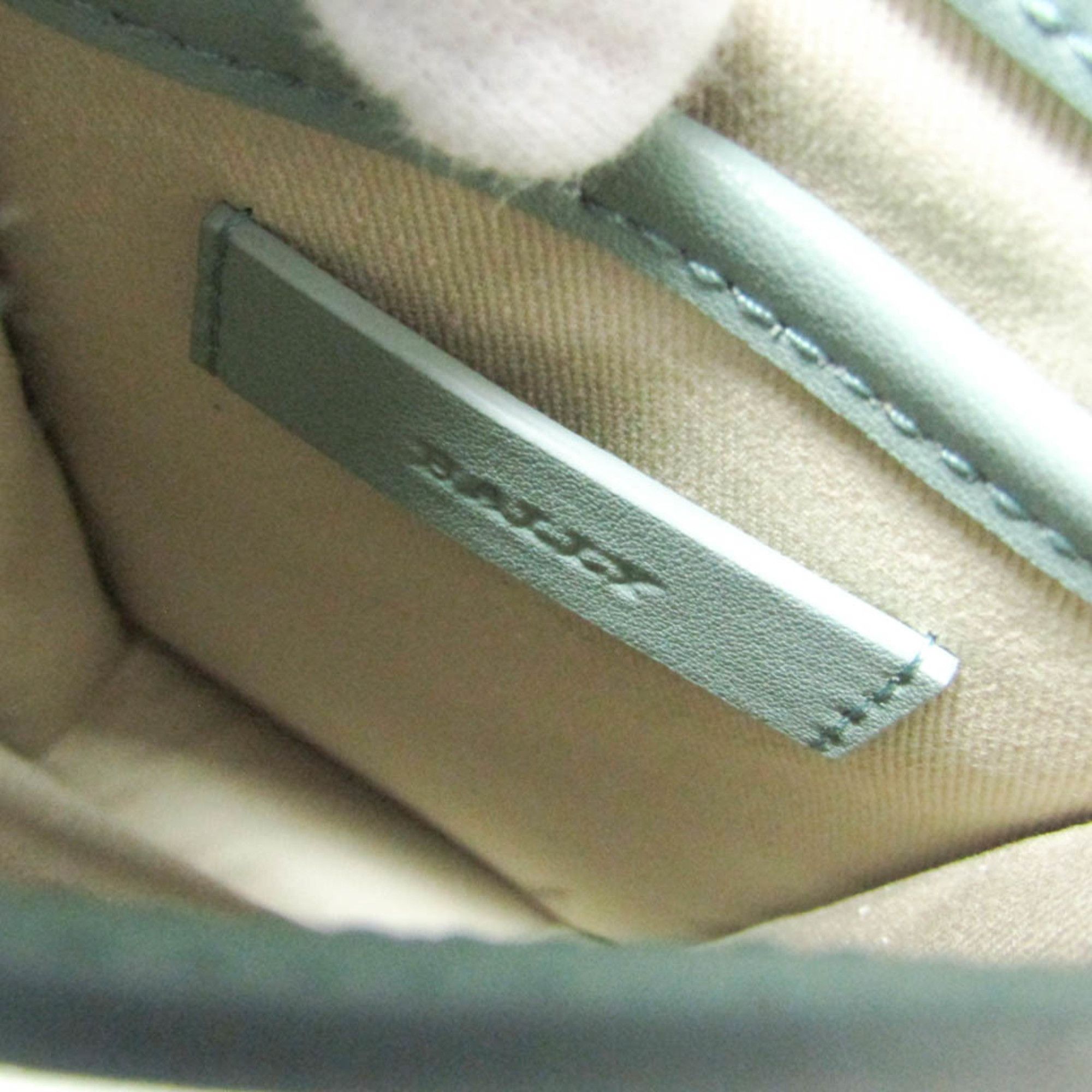 Bally Bally LHOREN.O Women's Leather Pouch,Shoulder Bag Green Size ONE SIZE - 13 Thumbnail