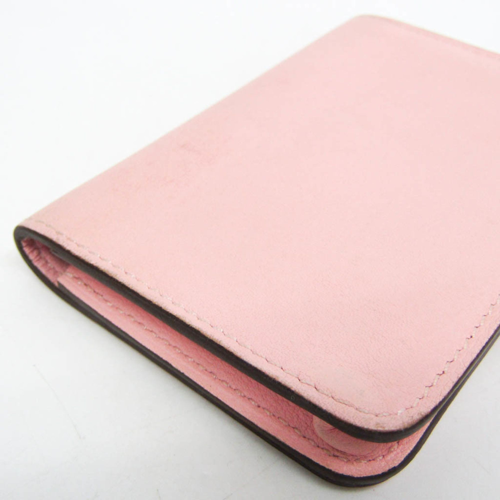 Hermes Hermes Dogon Swift Leather Card Case Pink Size ONE SIZE - 6 Thumbnail