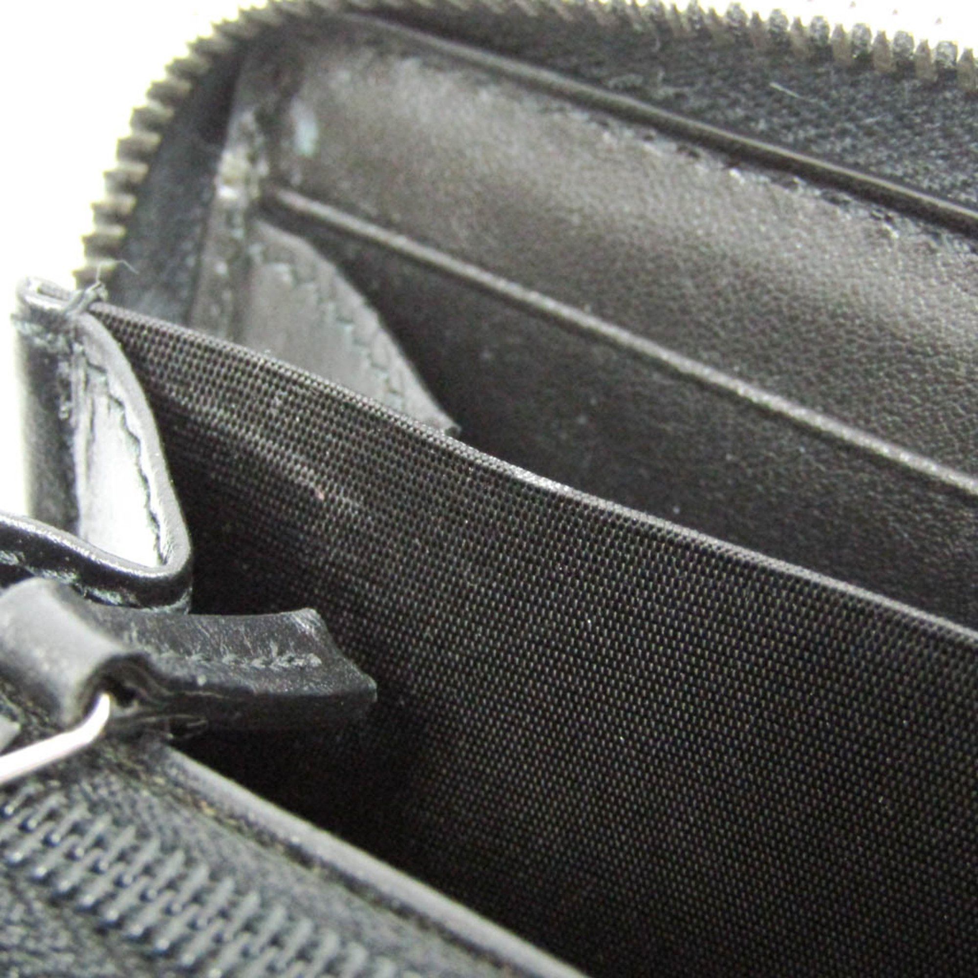 Gucci Gucci Blade Embroidery 597677 Men,Women Leather Long Wallet (bi-fold) Black Size ONE SIZE - 15 Thumbnail