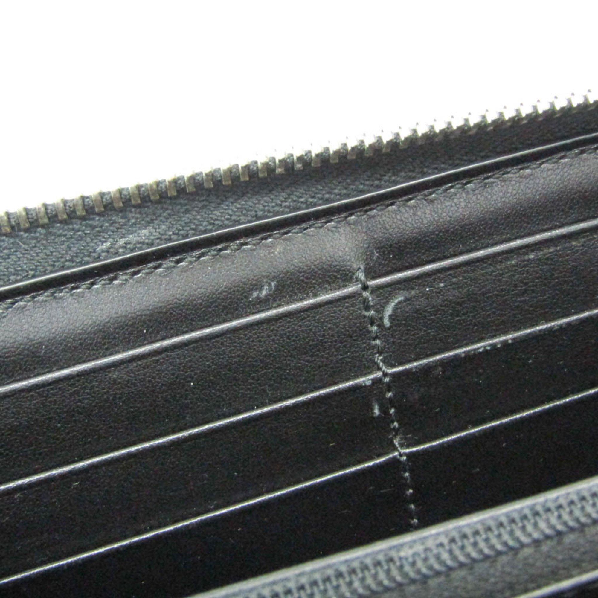 Gucci Gucci Blade Embroidery 597677 Men,Women Leather Long Wallet (bi-fold) Black Size ONE SIZE - 14 Thumbnail